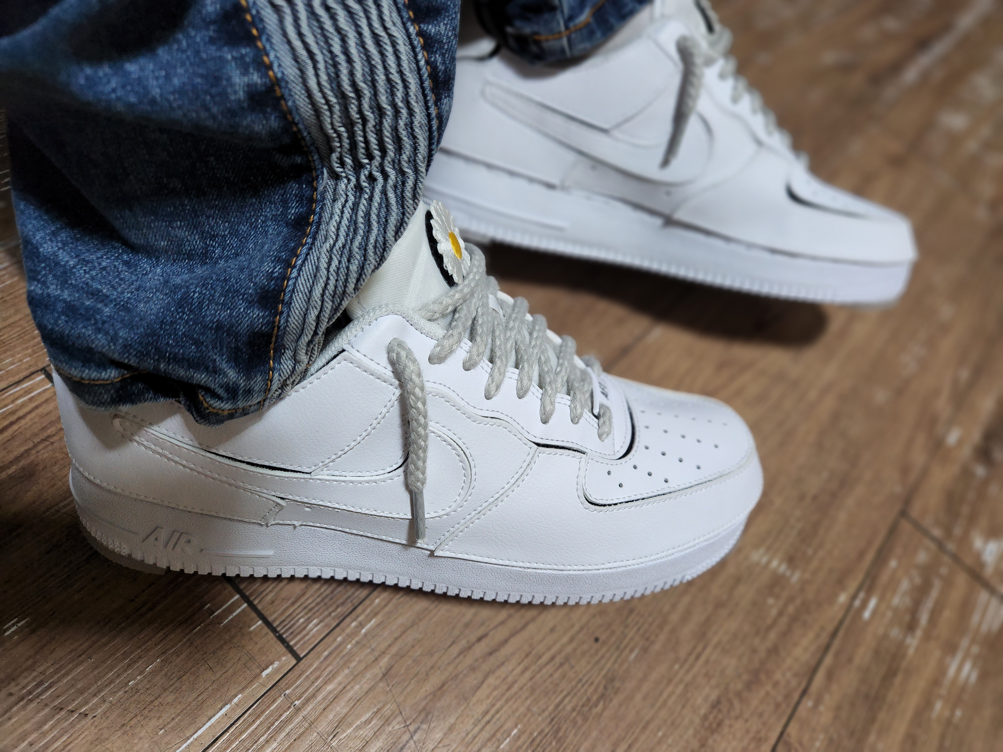 Nike Air Force 1/1 Cosmic Clay 착용 스타일 - 4