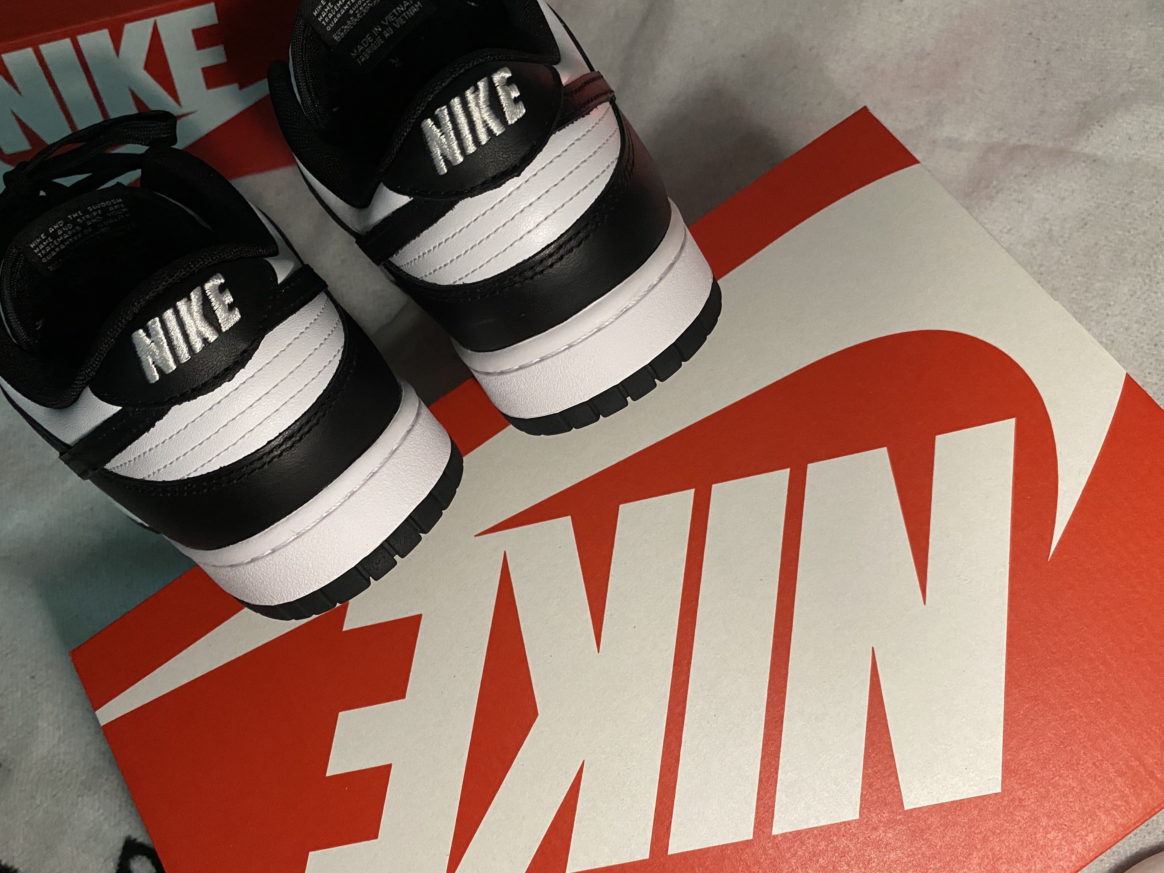 Nike Dunk Low Retro Black, (W) Nike Dunk Low Black 착용 스타일 - 3