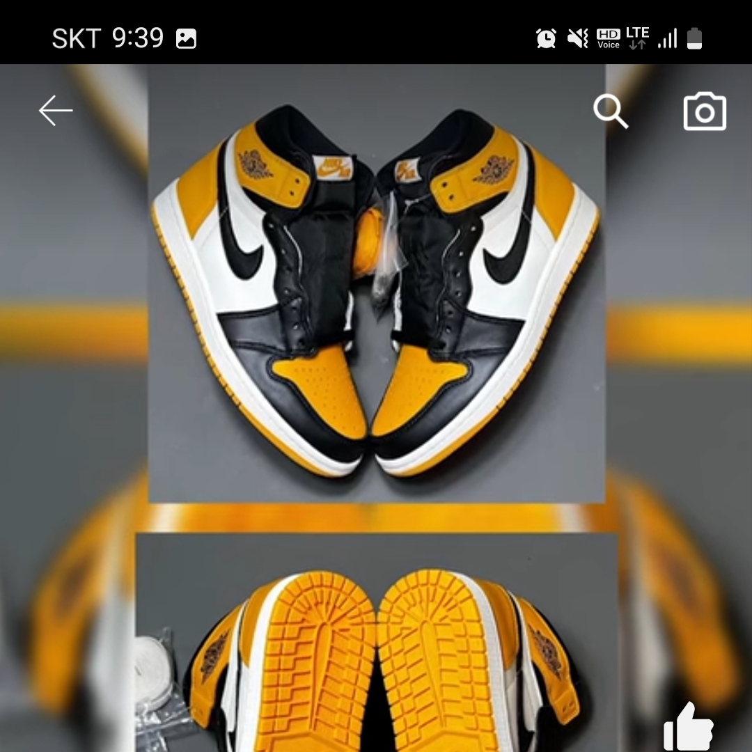 Jordan 1 Retro High OG Taxi 착용 스타일 - 1