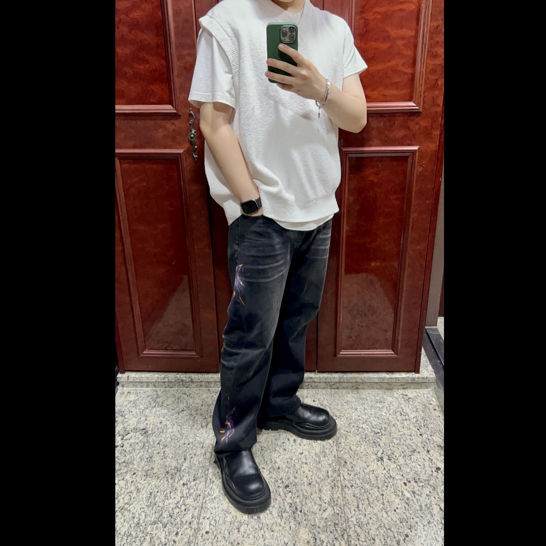 Bottega Veneta Tire Boots Black Camping, Bottega Veneta Tire Cropped Chelsea Boots Black 착용 스타일