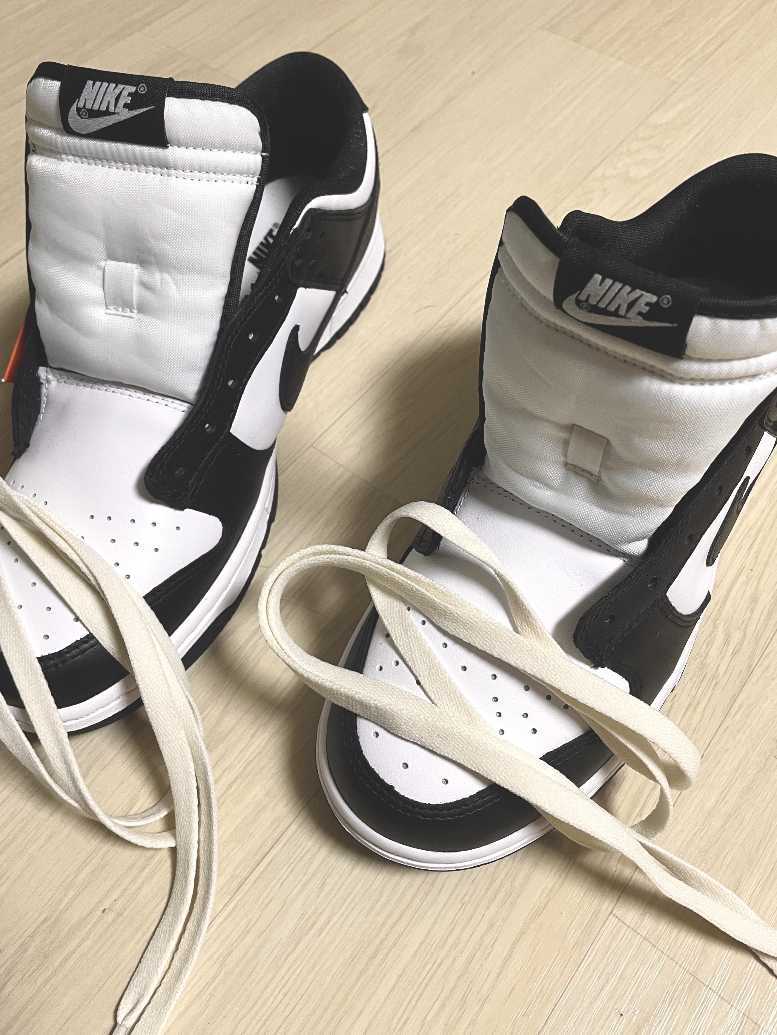 Nike Dunk Low Retro Black 착용 스타일 - 1