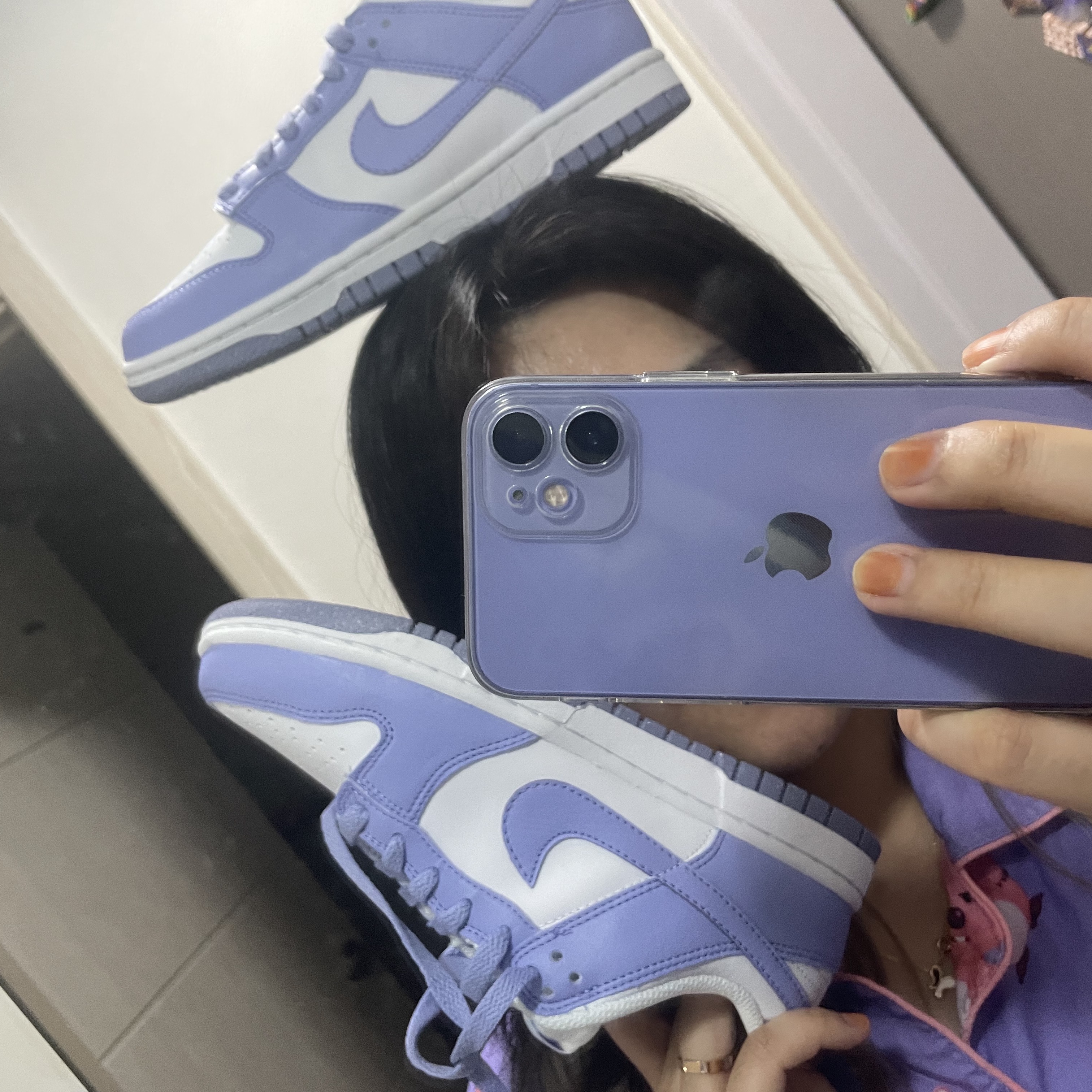 (W) Nike Dunk Low Next Nature Lilac 착용 스타일