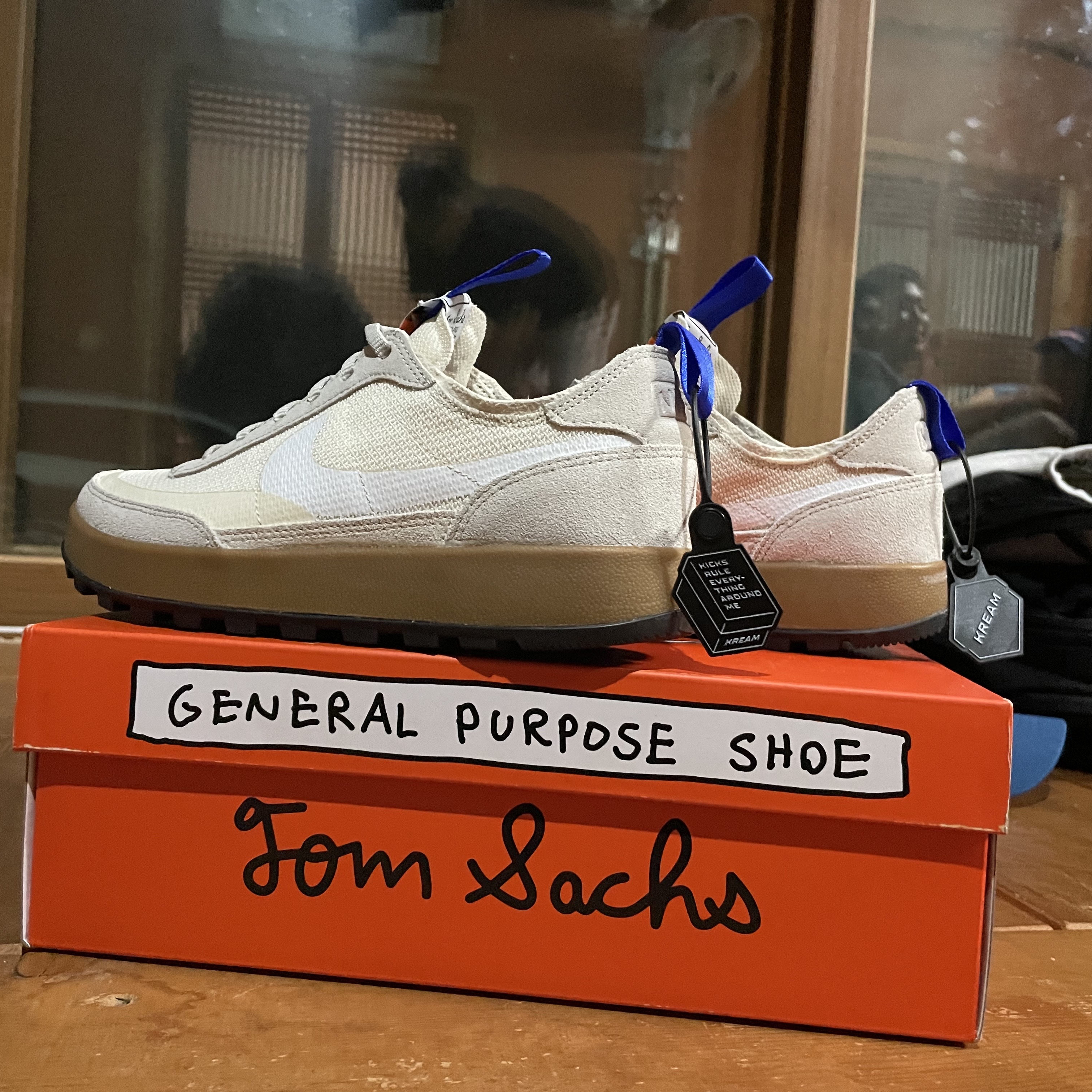 Nike x Tom Sachs General Purpose Shoe Light Cream 착용 스타일