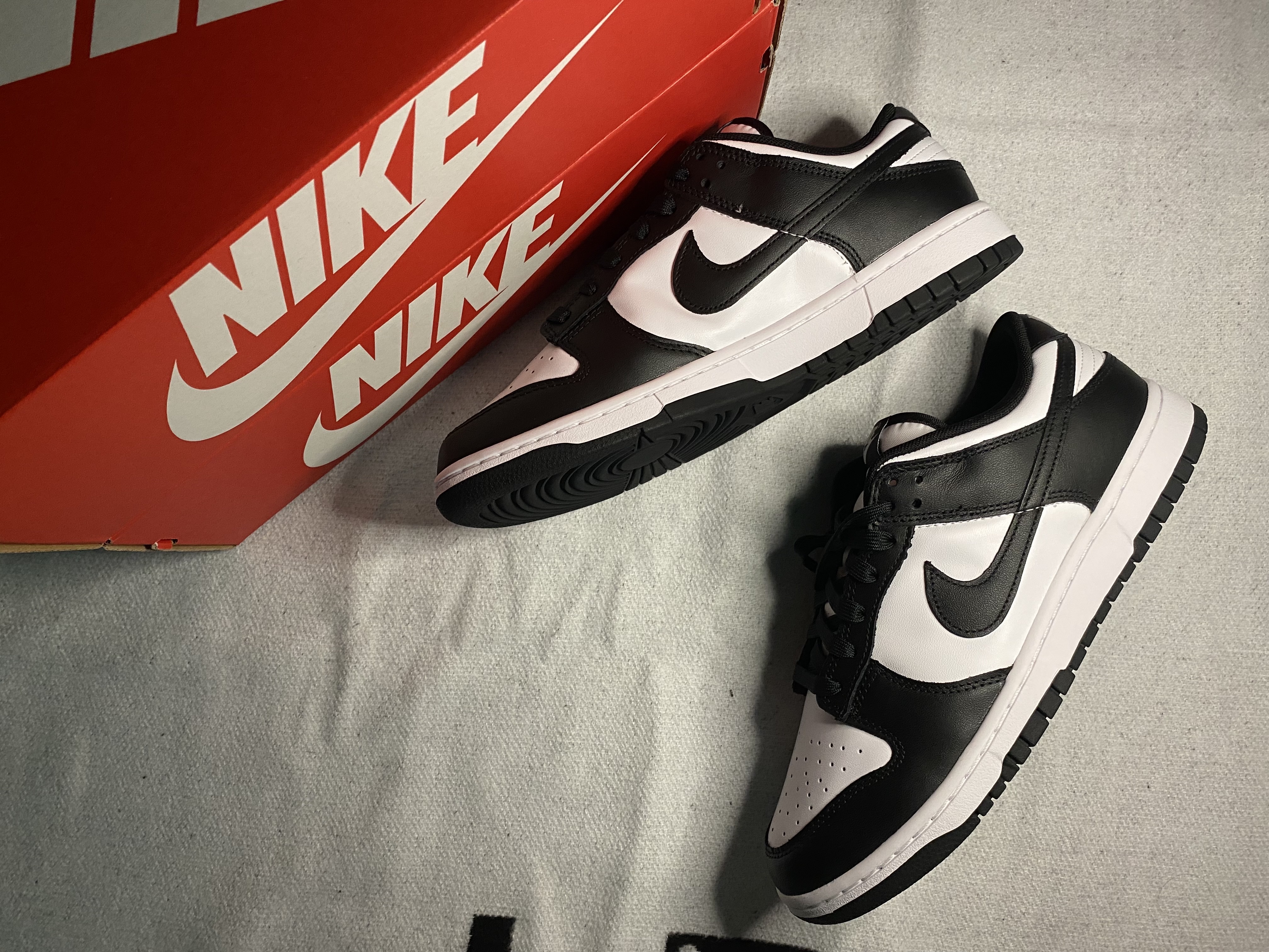 Nike Dunk Low Retro Black, (W) Nike Dunk Low Black 착용 스타일 - 4