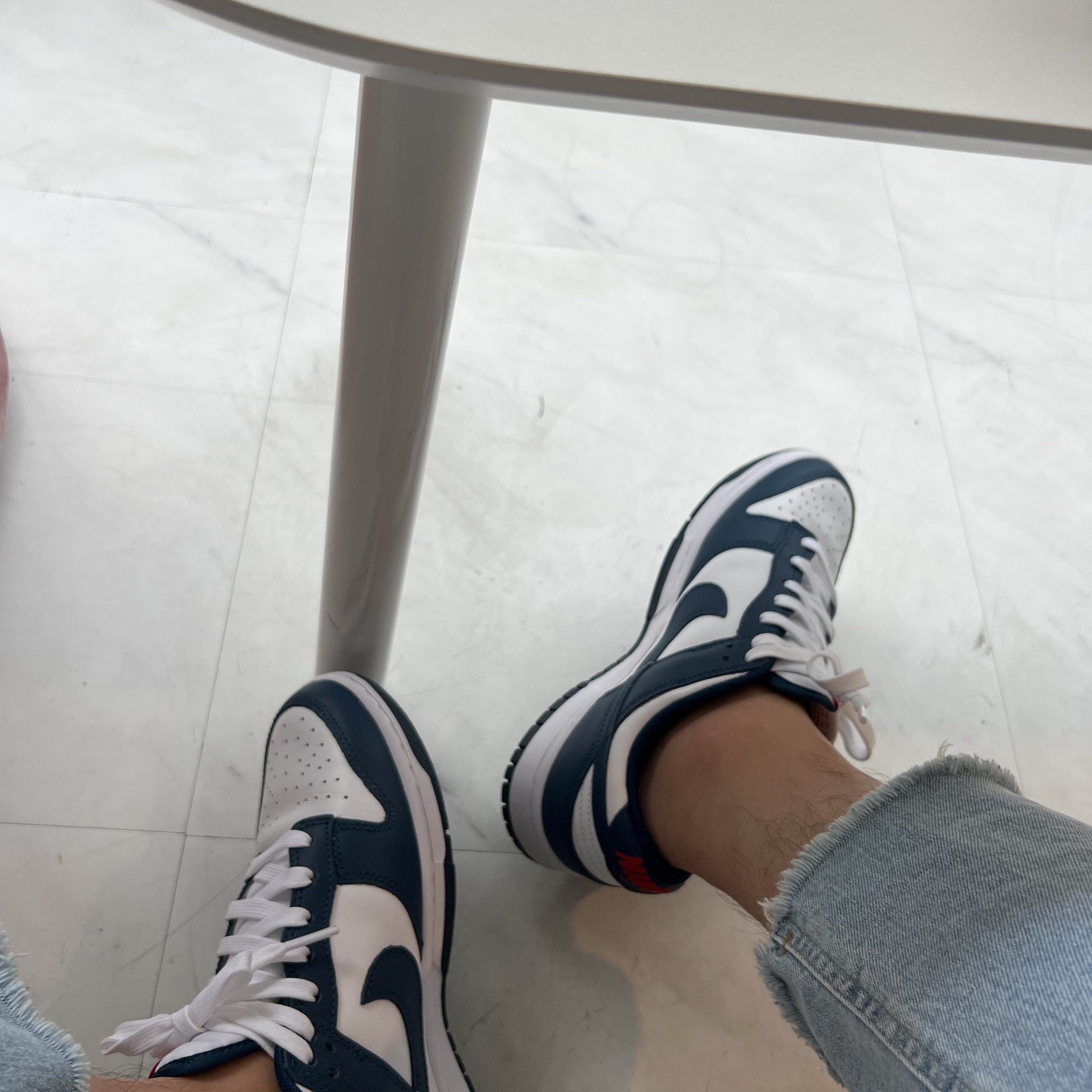 Nike Dunk Low Retro Valerian Blue 착용 스타일