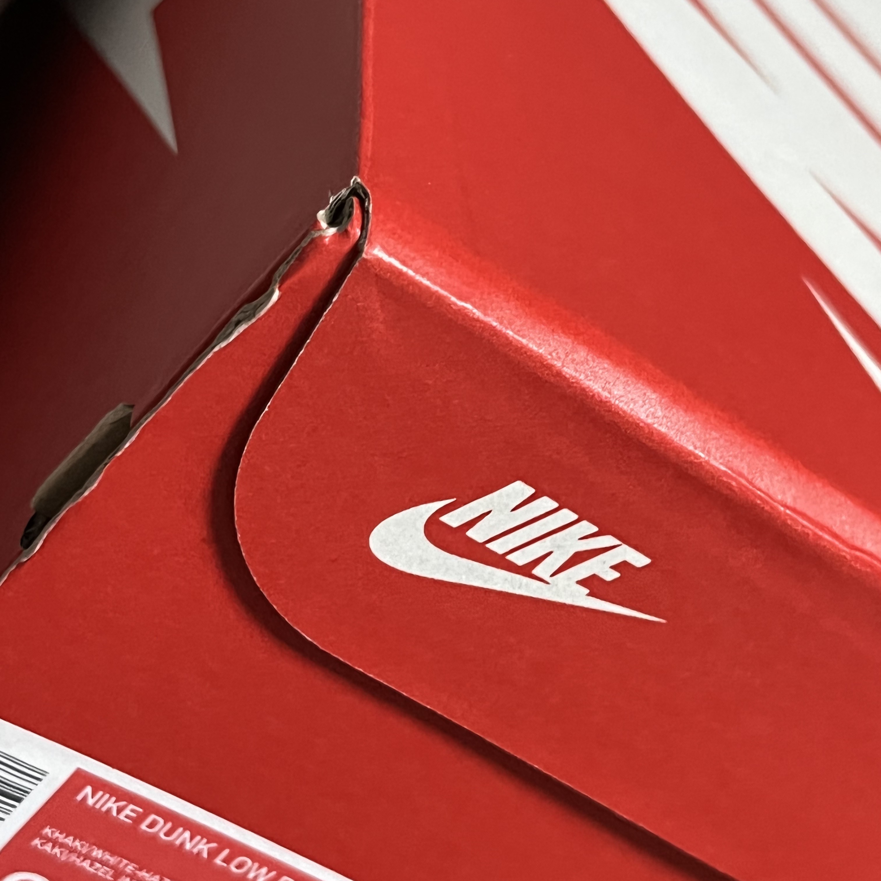 Nike Dunk Low Retro Khaki Hazel Rush 착용 스타일 - 1
