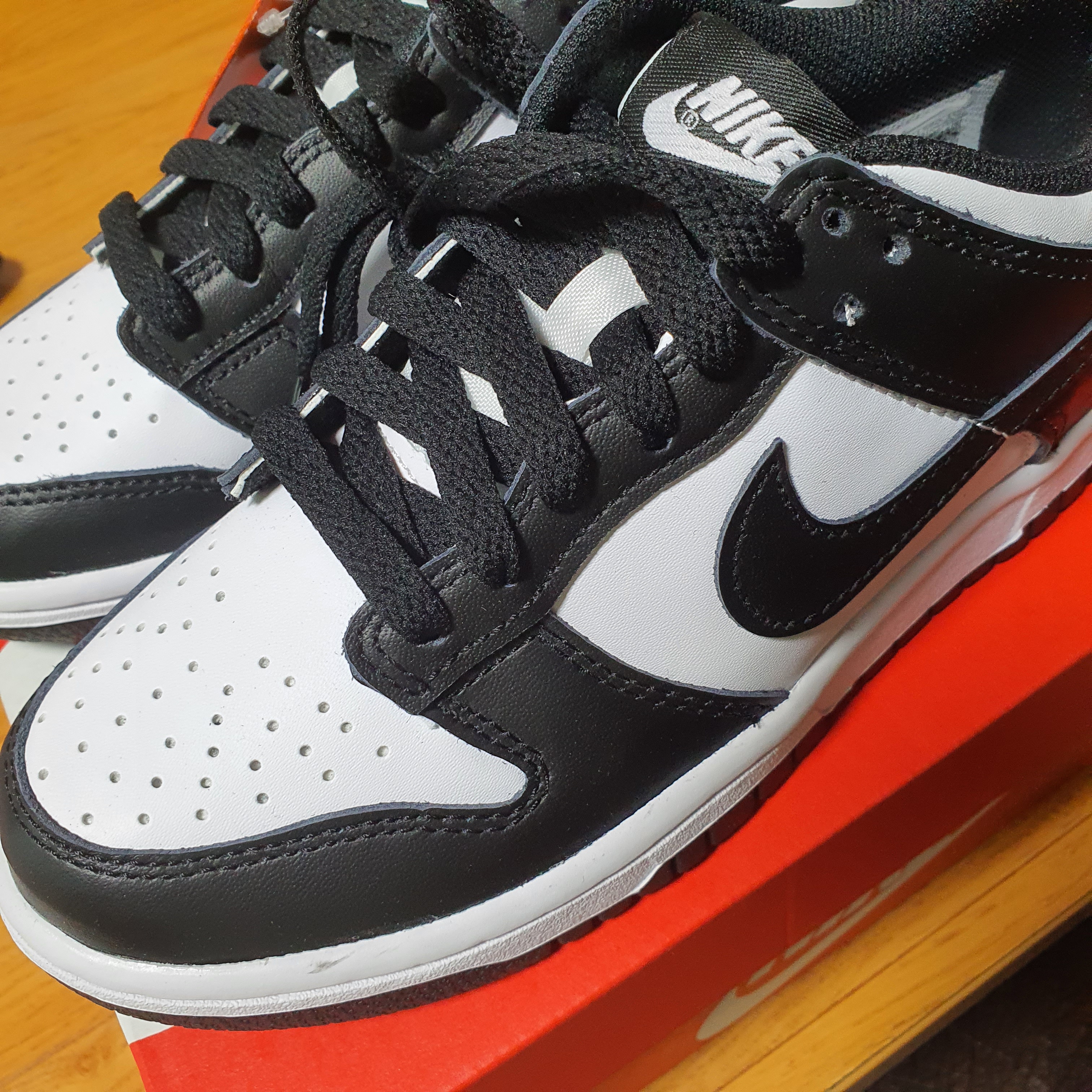 (GS) Nike Dunk Low Black, Nike Dunk Low Retro Black 착용 스타일