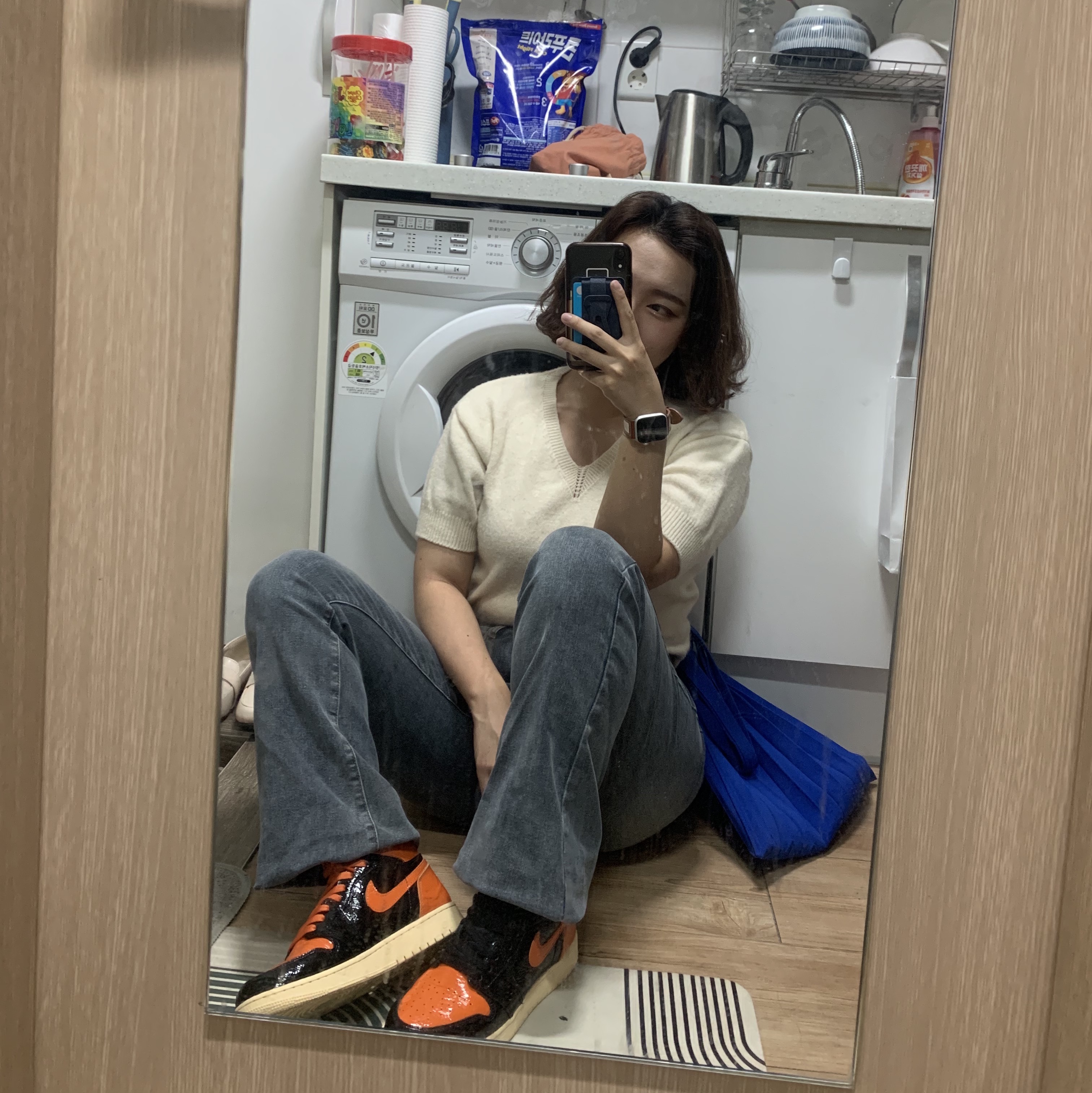 (GS) Jordan 1 Retro High OG Shattered Backboard 3.0 착용 스타일