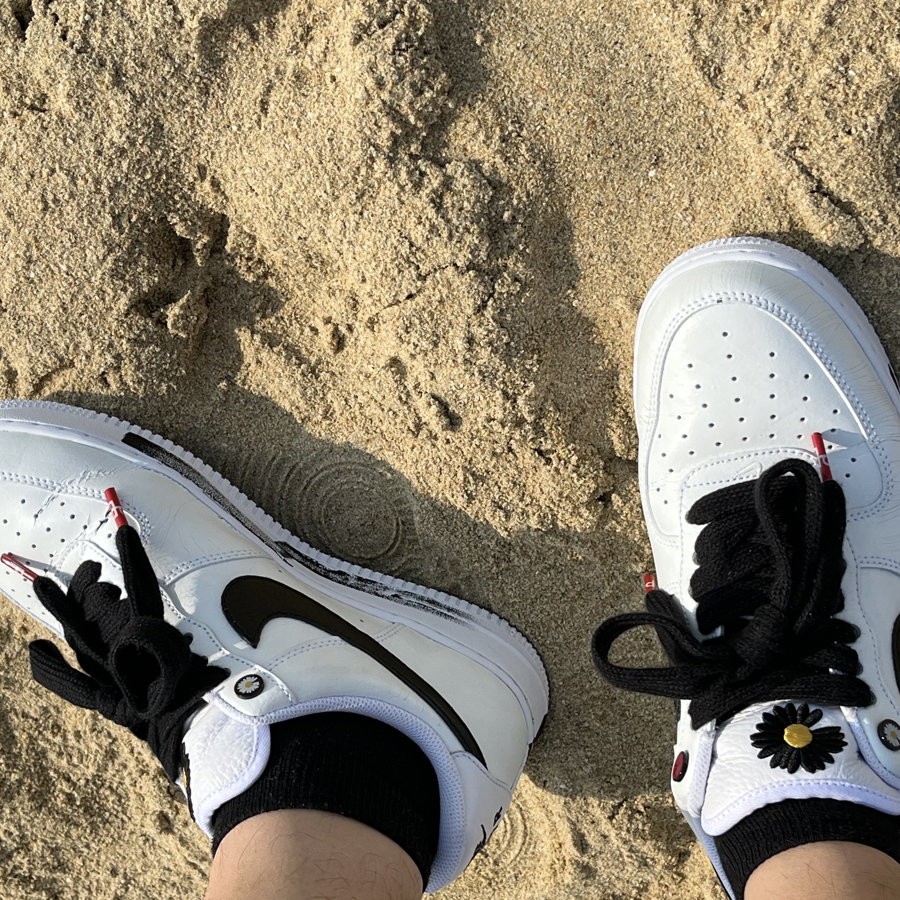 Nike x Peaceminusone Air Force 1 Low Para-Noise 2.0 착용 스타일 - 2