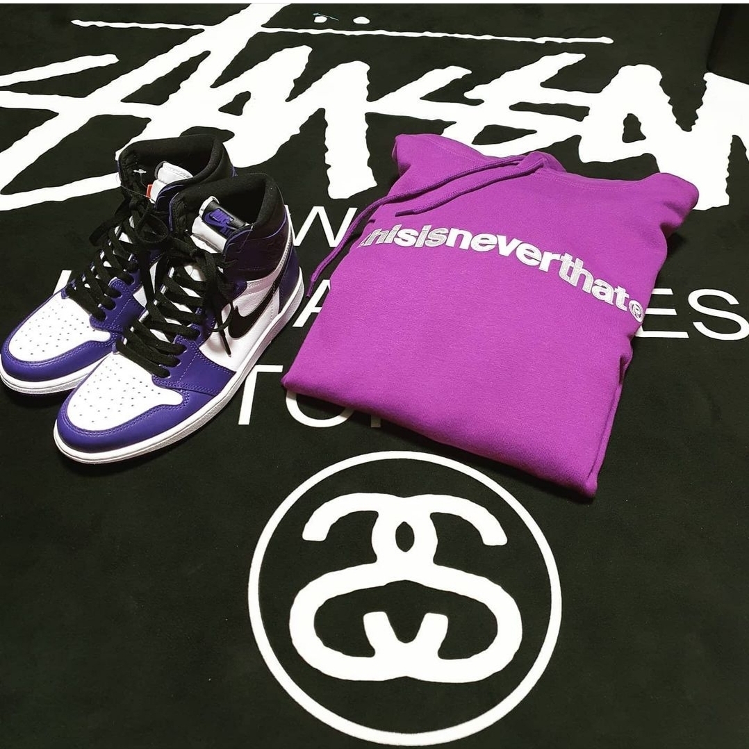 Jordan 1 Retro High OG Court Purple 2020 착용 스타일