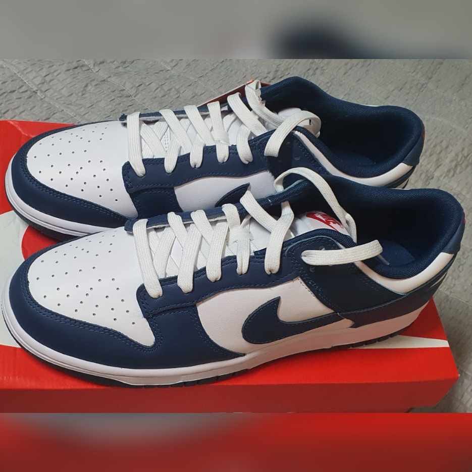 Nike Dunk Low Retro Valerian Blue 착용 스타일 - 1