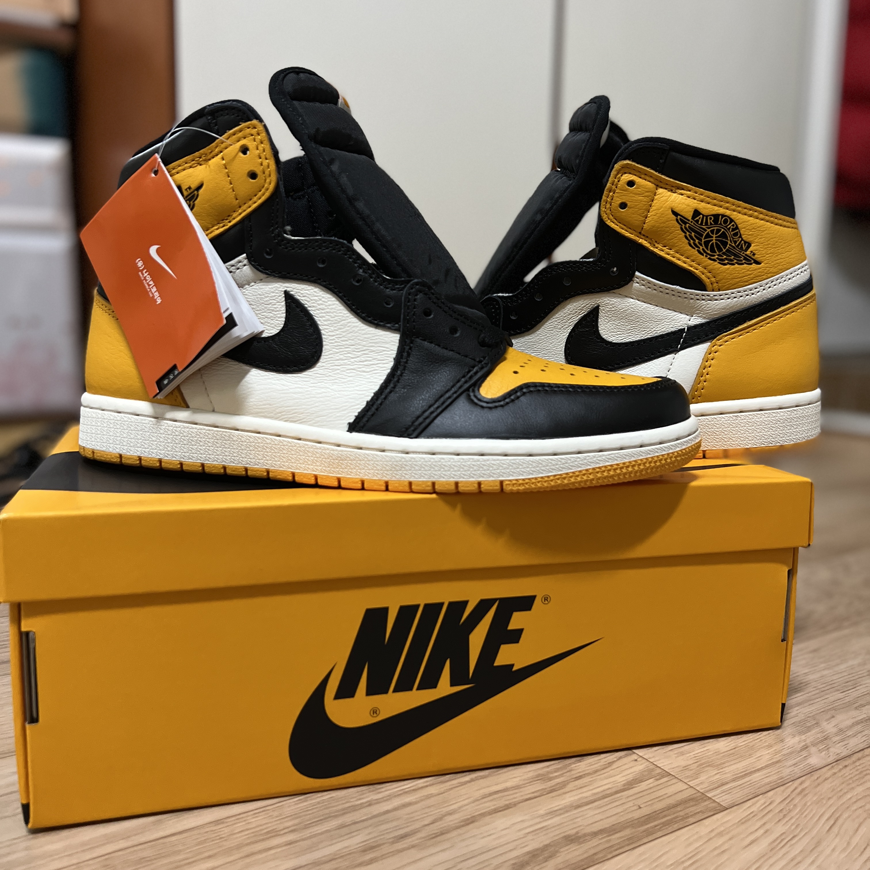 Jordan 1 Retro High OG Taxi 착용 스타일