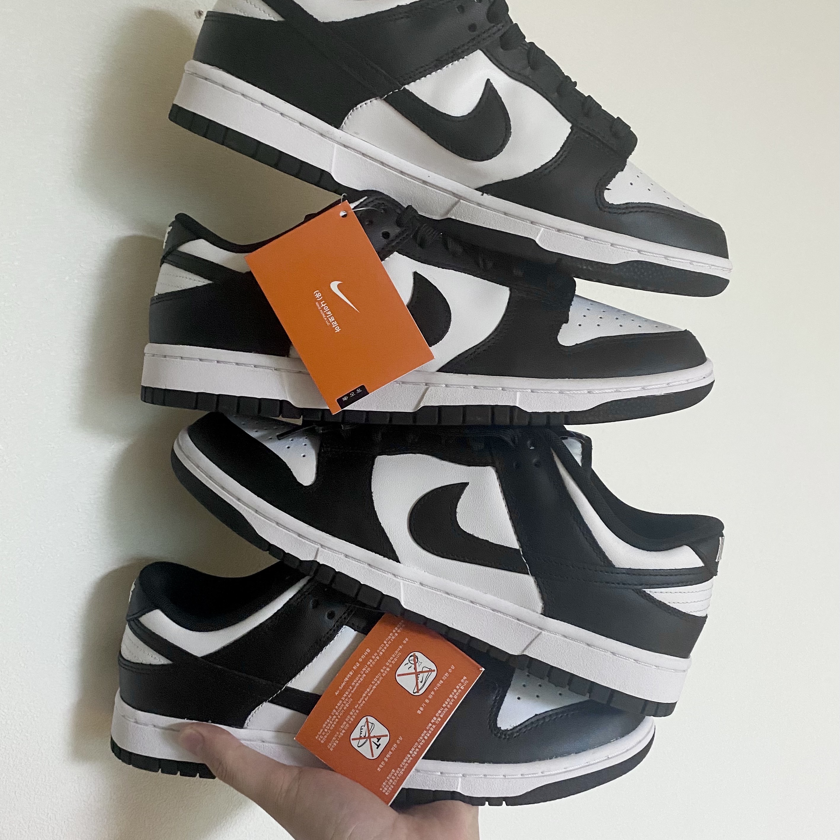 Nike Dunk Low Retro Black 착용 스타일