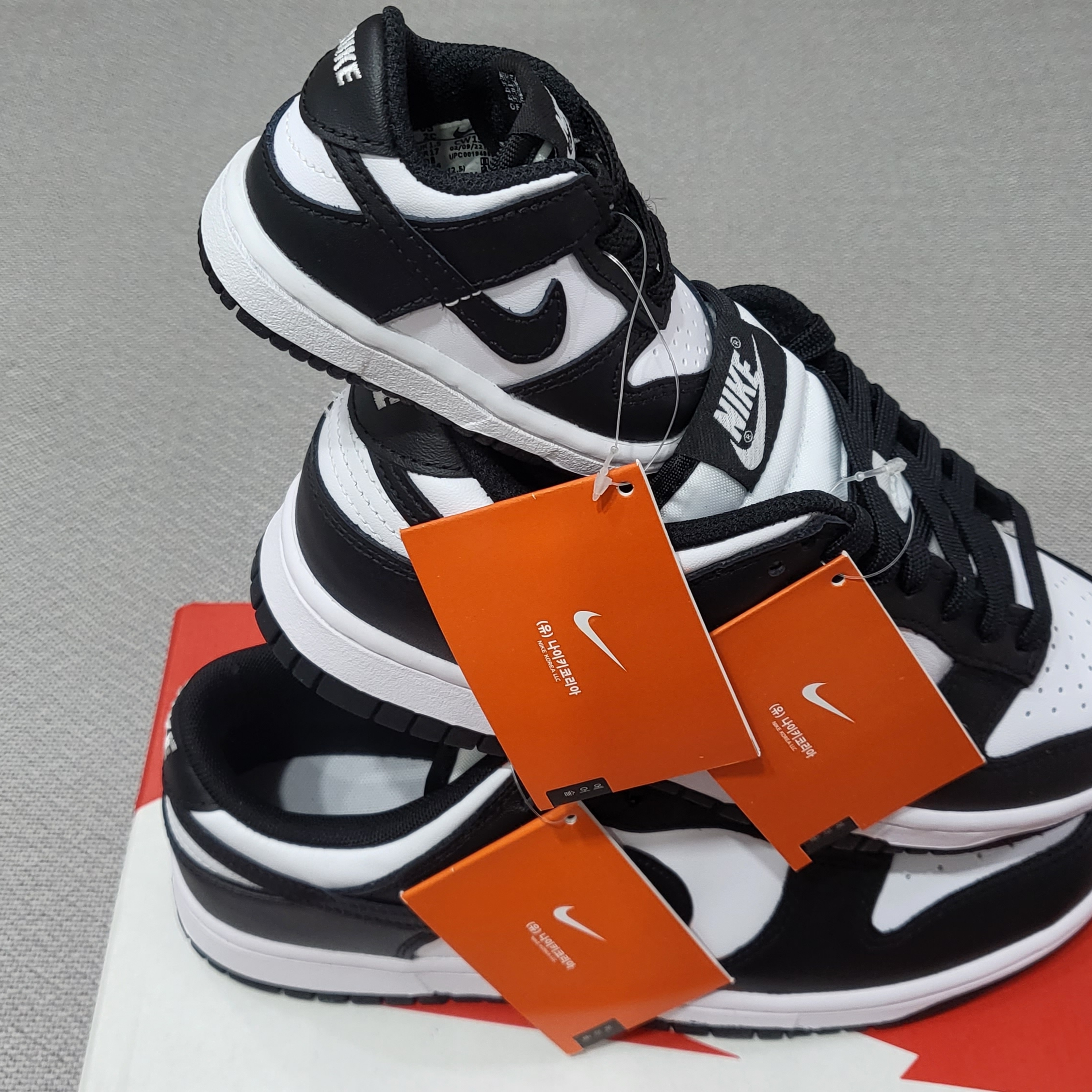 Nike Dunk Low Retro Black, (W) Nike Dunk Low Black 착용 스타일