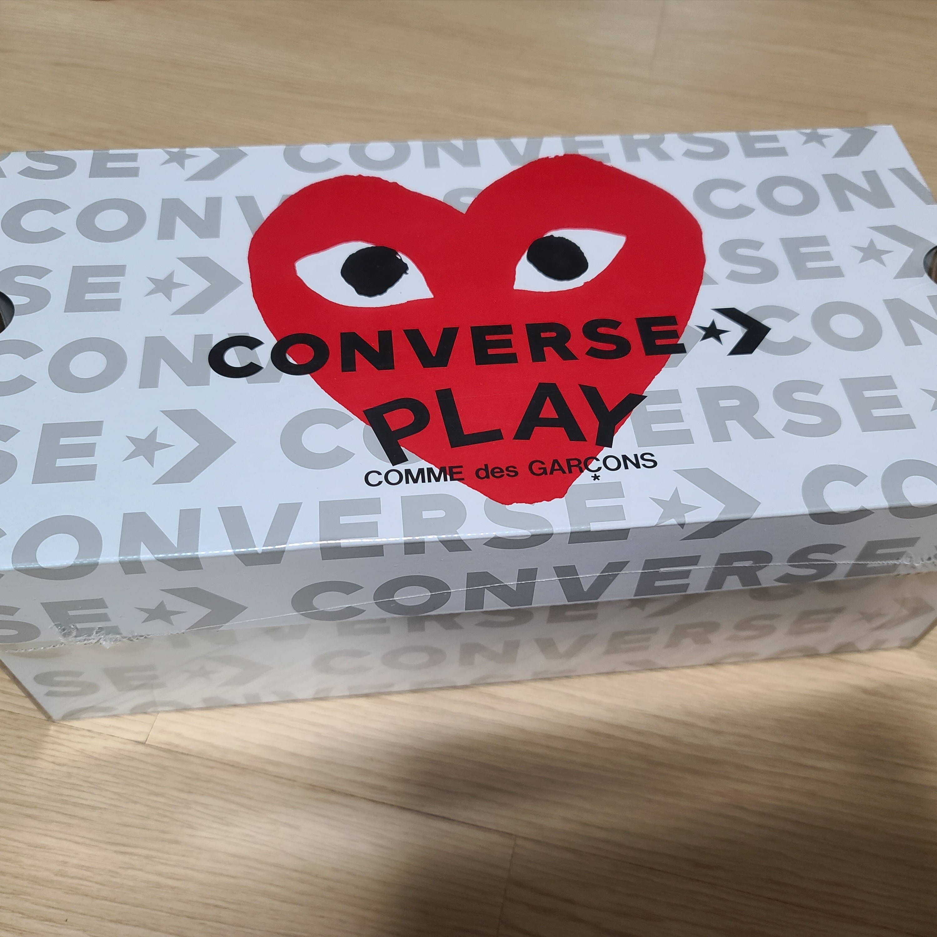 Converse x Play Comme des Garcons Chuck 70 Ox Black 착용 스타일 - 4