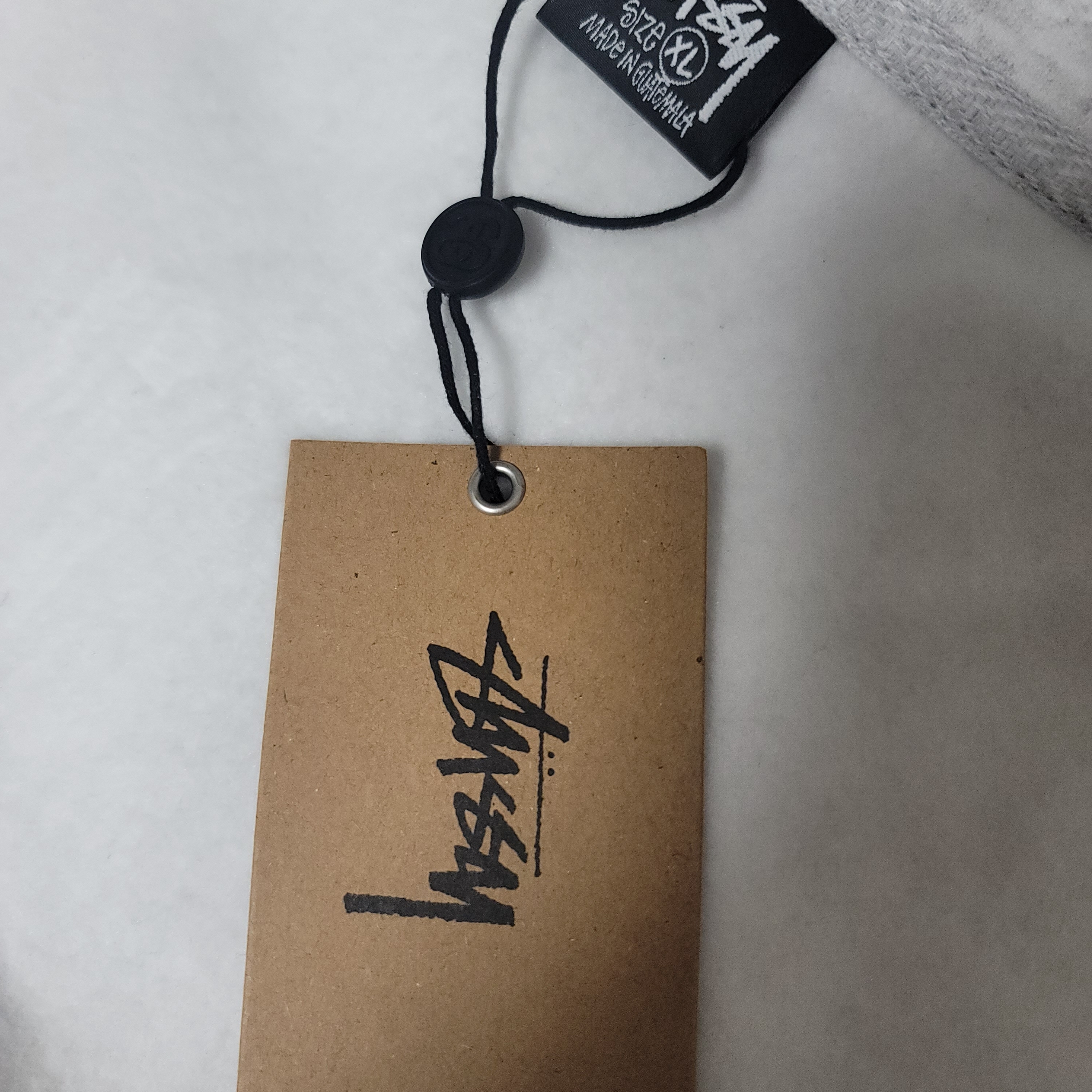 Stussy 8 Ball Zip Hoodie Ash Heather - 22SS 착용 스타일 - 2