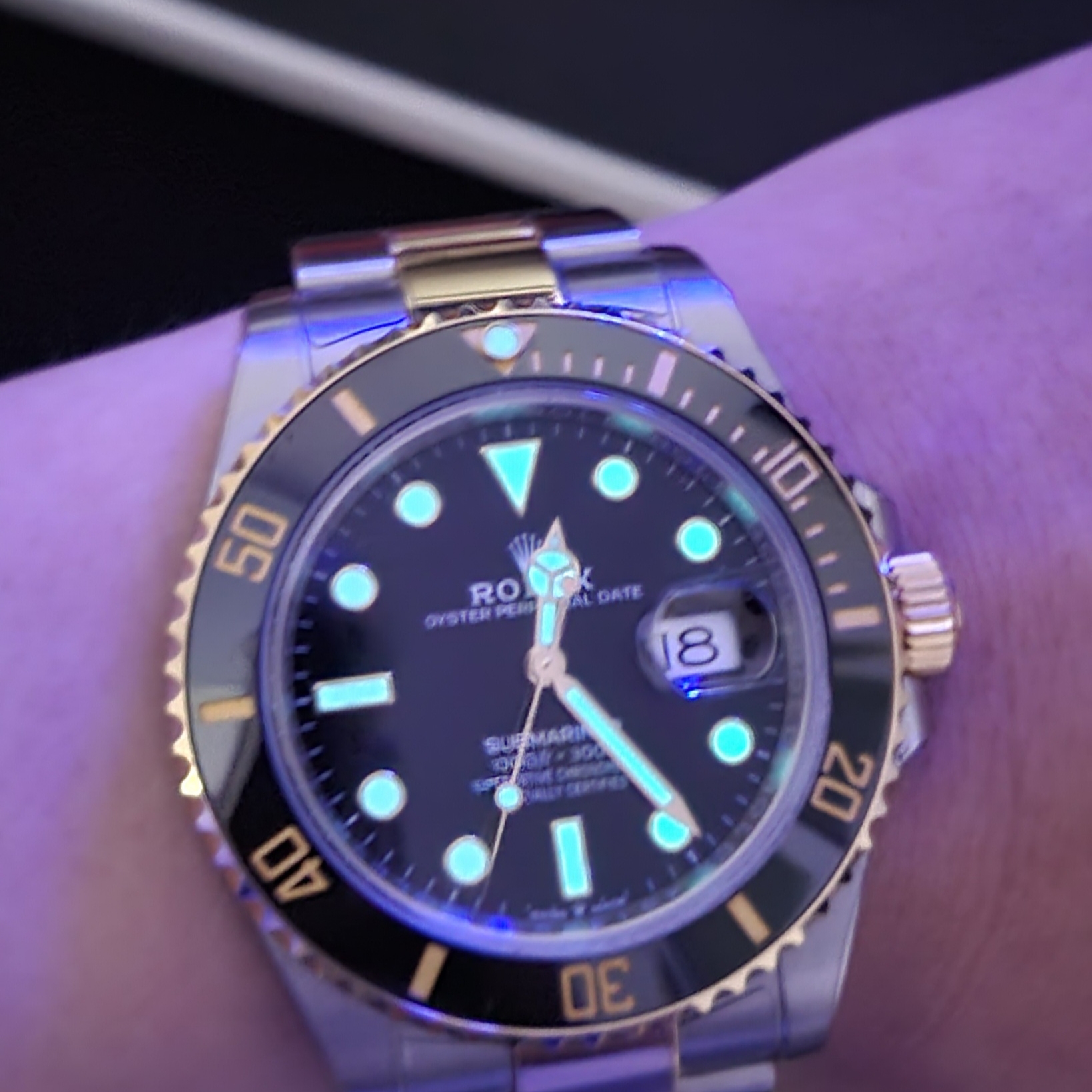 Rolex Submariner Date 41mm 126613LN Black Oyster 착용 스타일