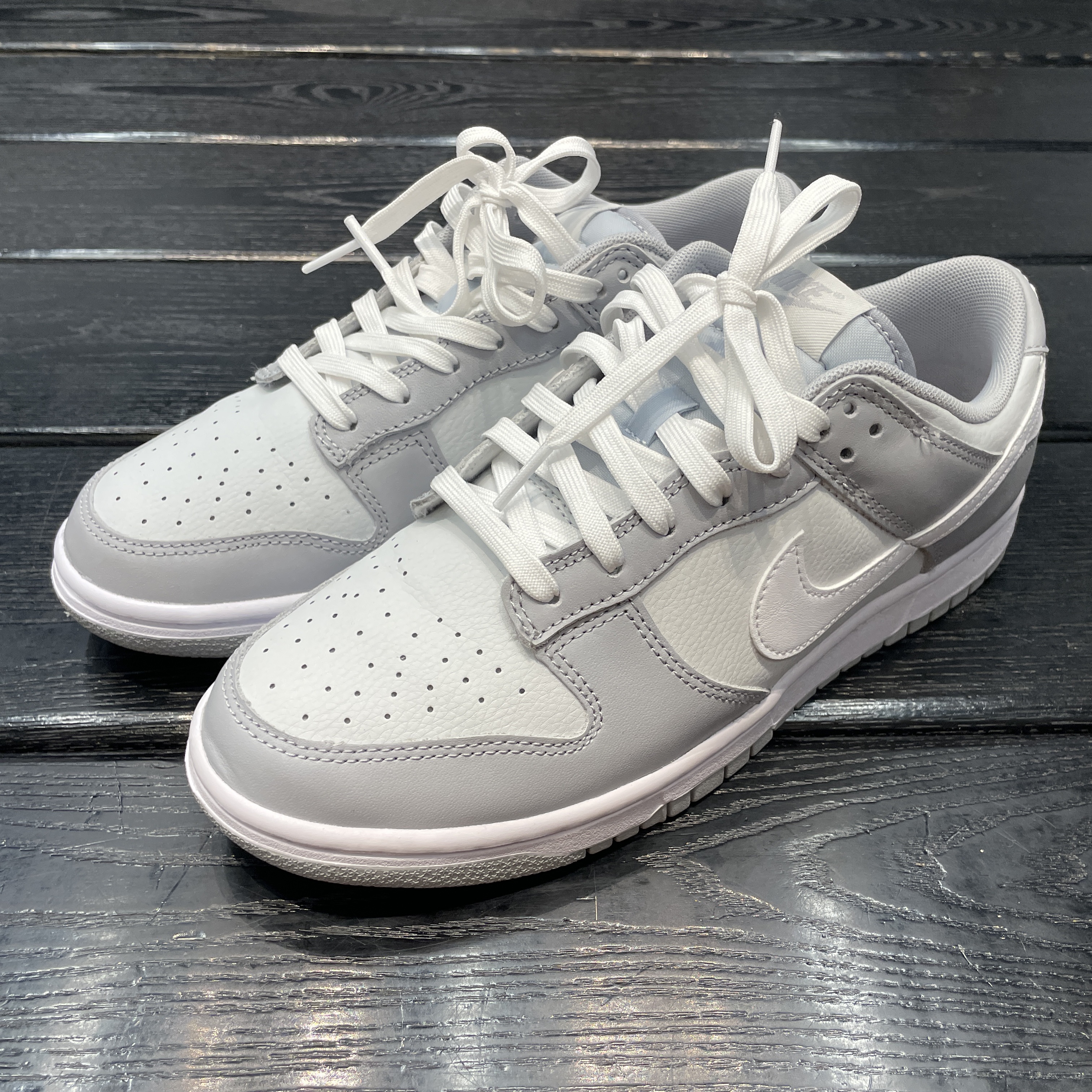Nike Dunk Low Retro Wolf Grey 착용 스타일