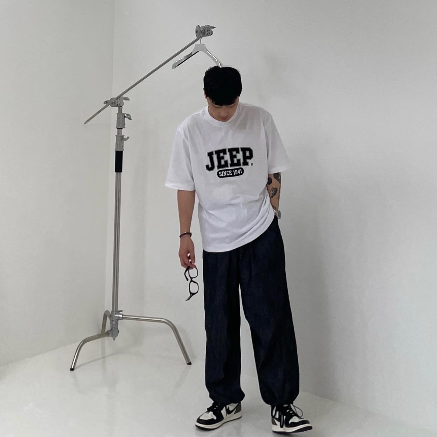 Jordan 1 Retro High OG Black Mocha 착용 스타일