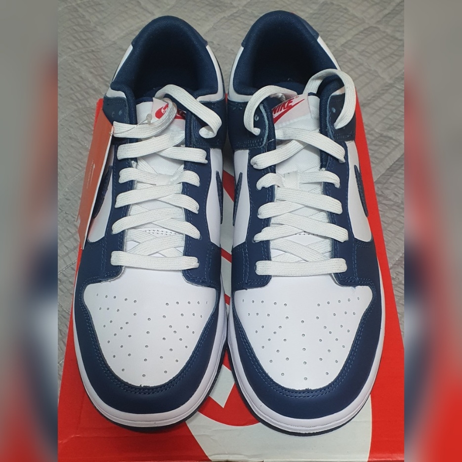 Nike Dunk Low Retro Valerian Blue 착용 스타일 - 2
