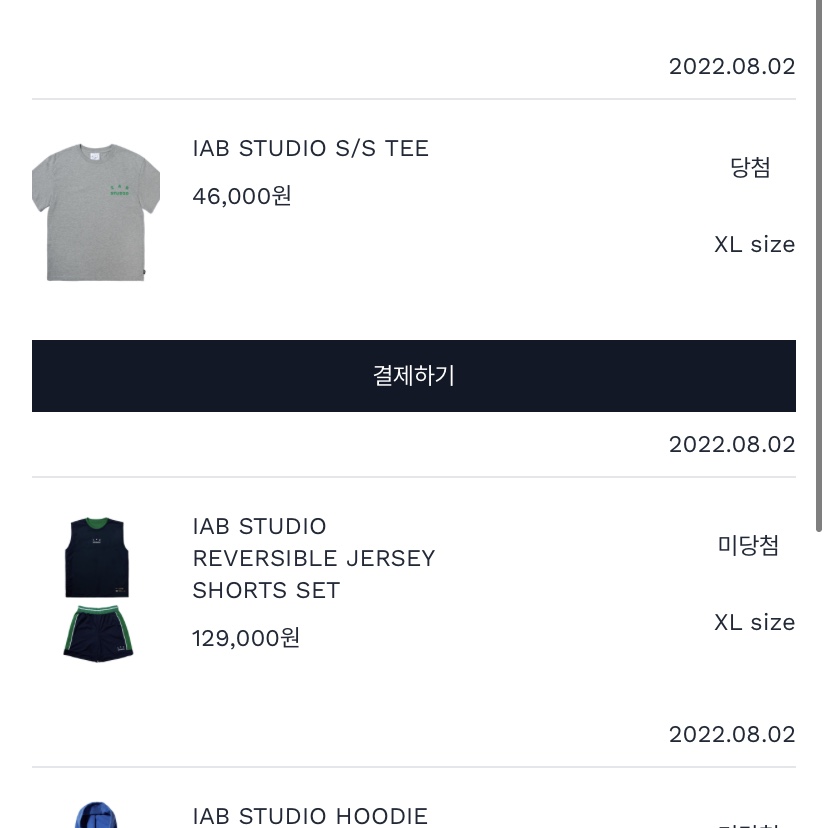 IAB Studio T-Shirt Gray Green - 22FW 착용 스타일
