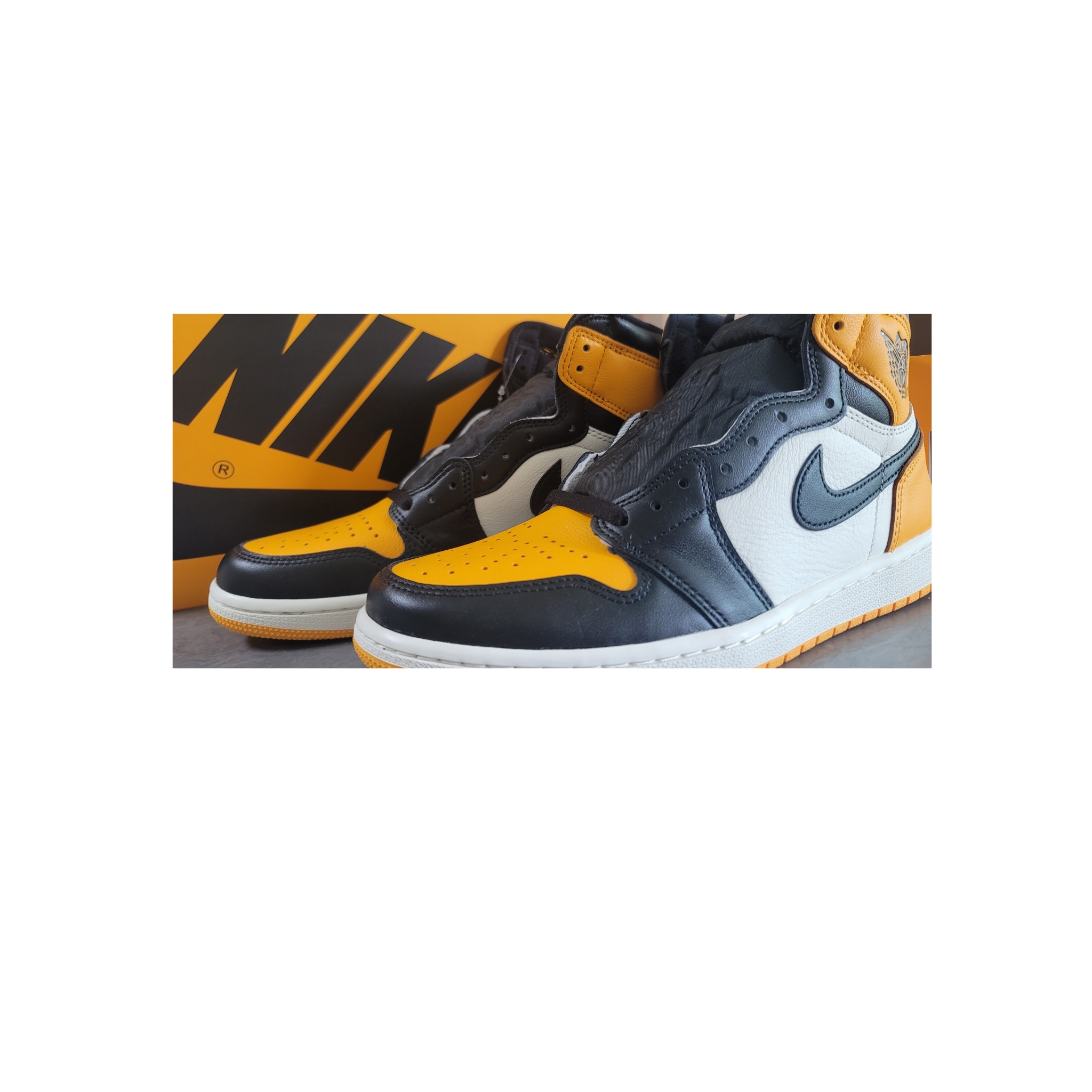 Jordan 1 Retro High OG Taxi 착용 스타일