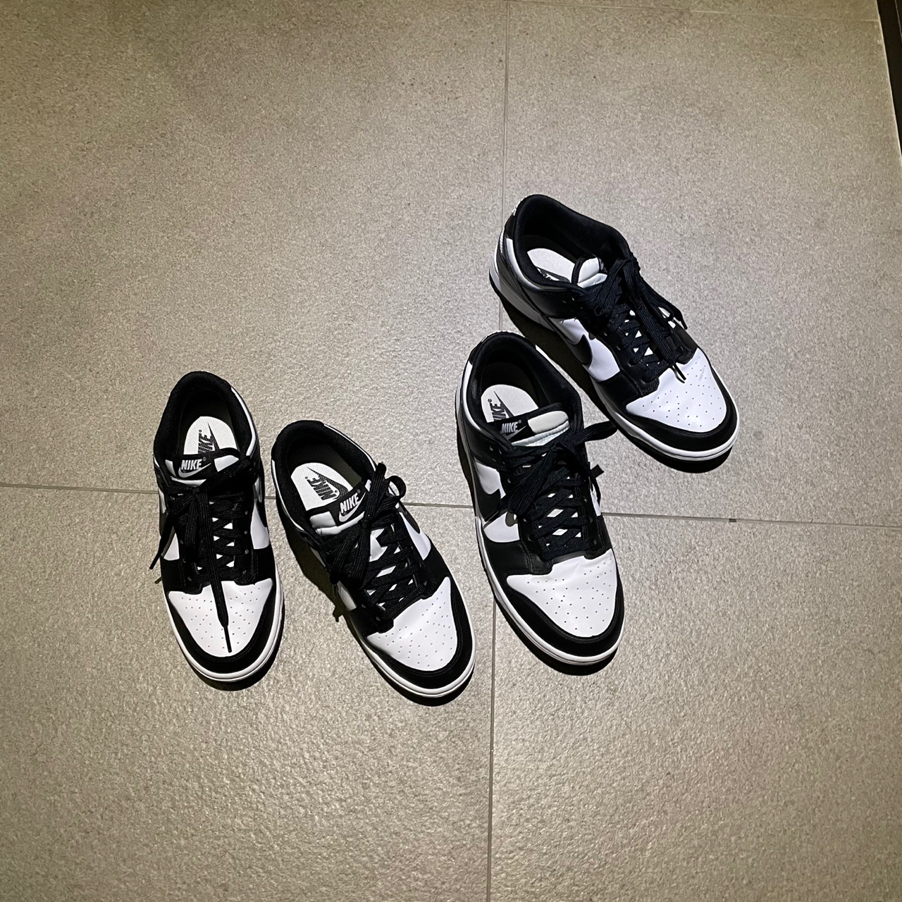 Nike Dunk Low Retro Black, (W) Nike Dunk Low Black 착용 스타일