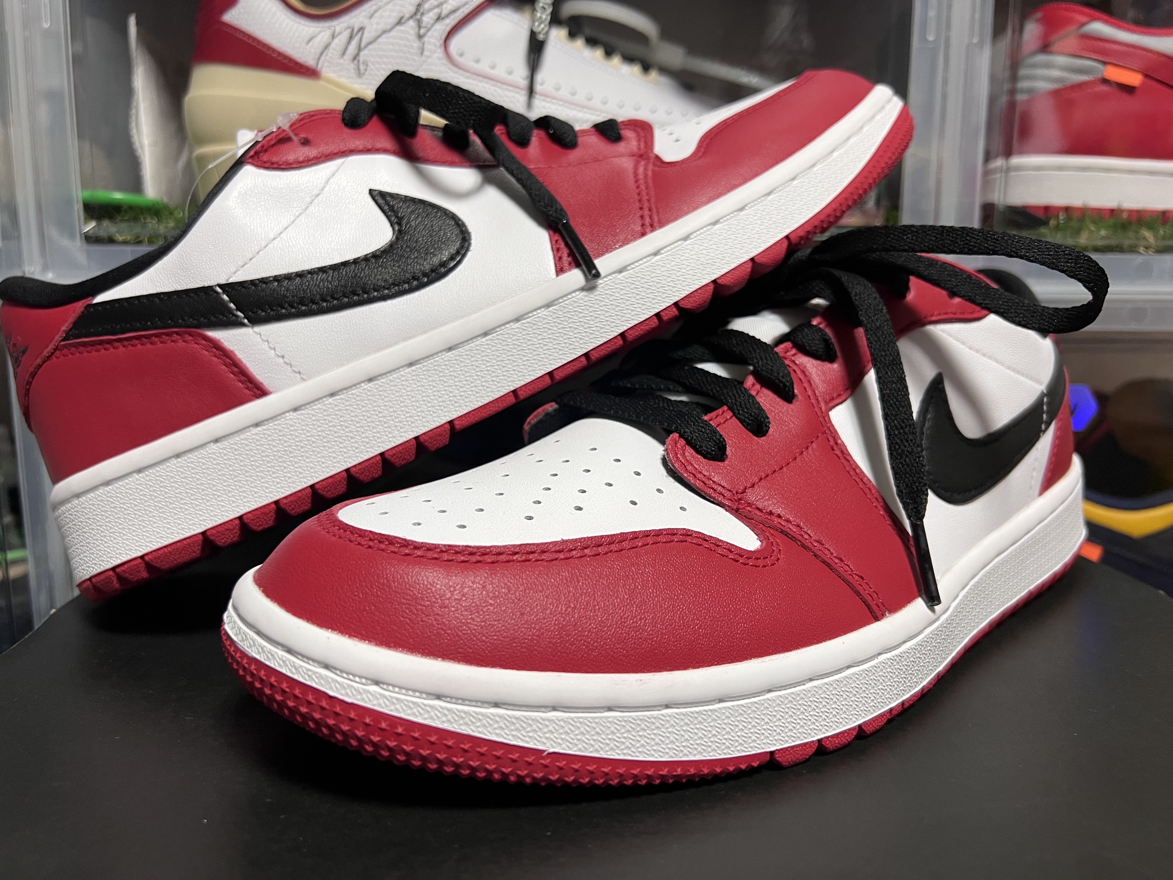 Jordan 1 Low Golf Chicago 착용 스타일 - 2