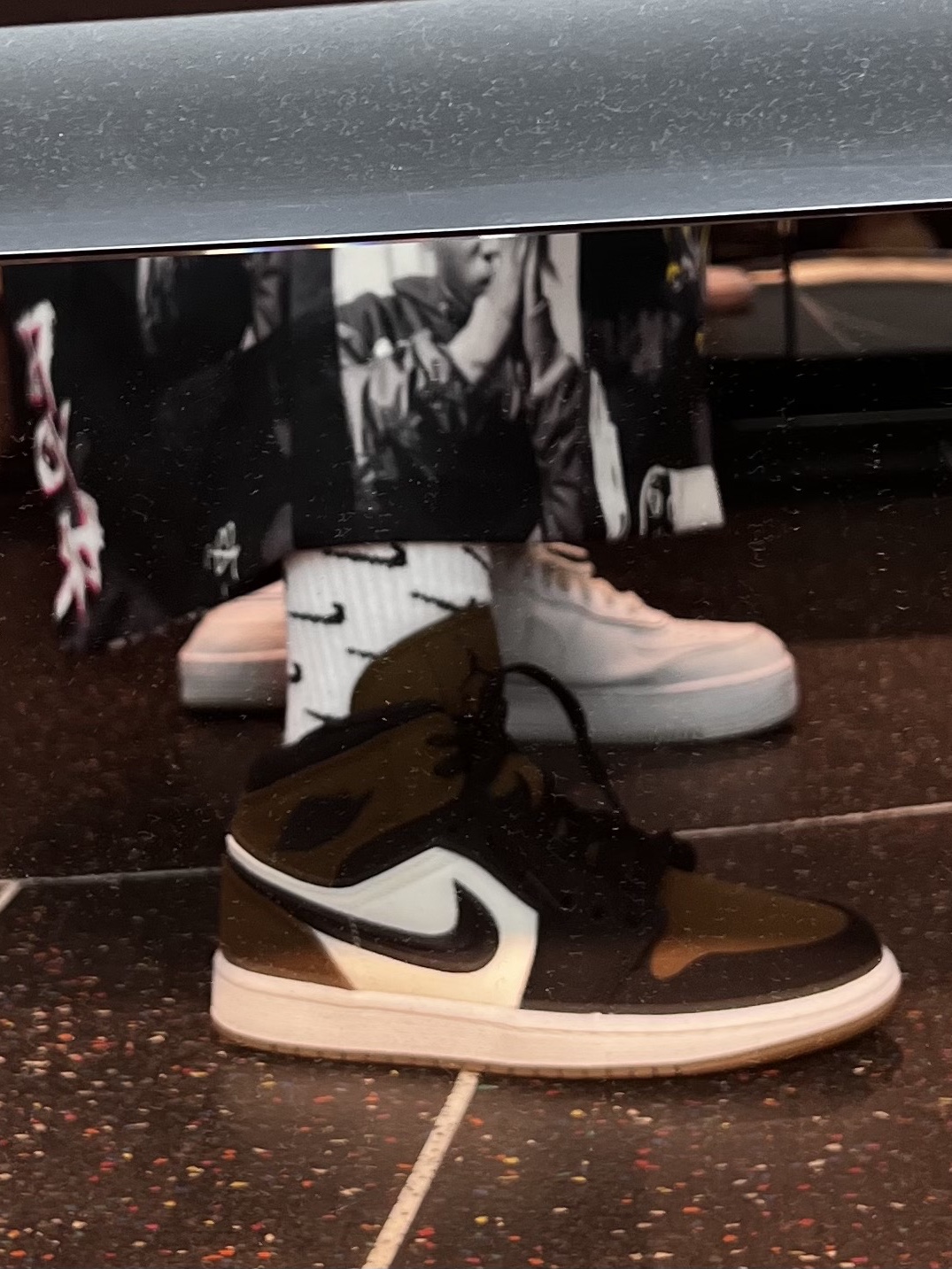 (W) Nike Air Force 1 Shadow Triple White, Dior Micro Lady Bag Cannage Lambskin Black Gold 착용 스타일 - 5