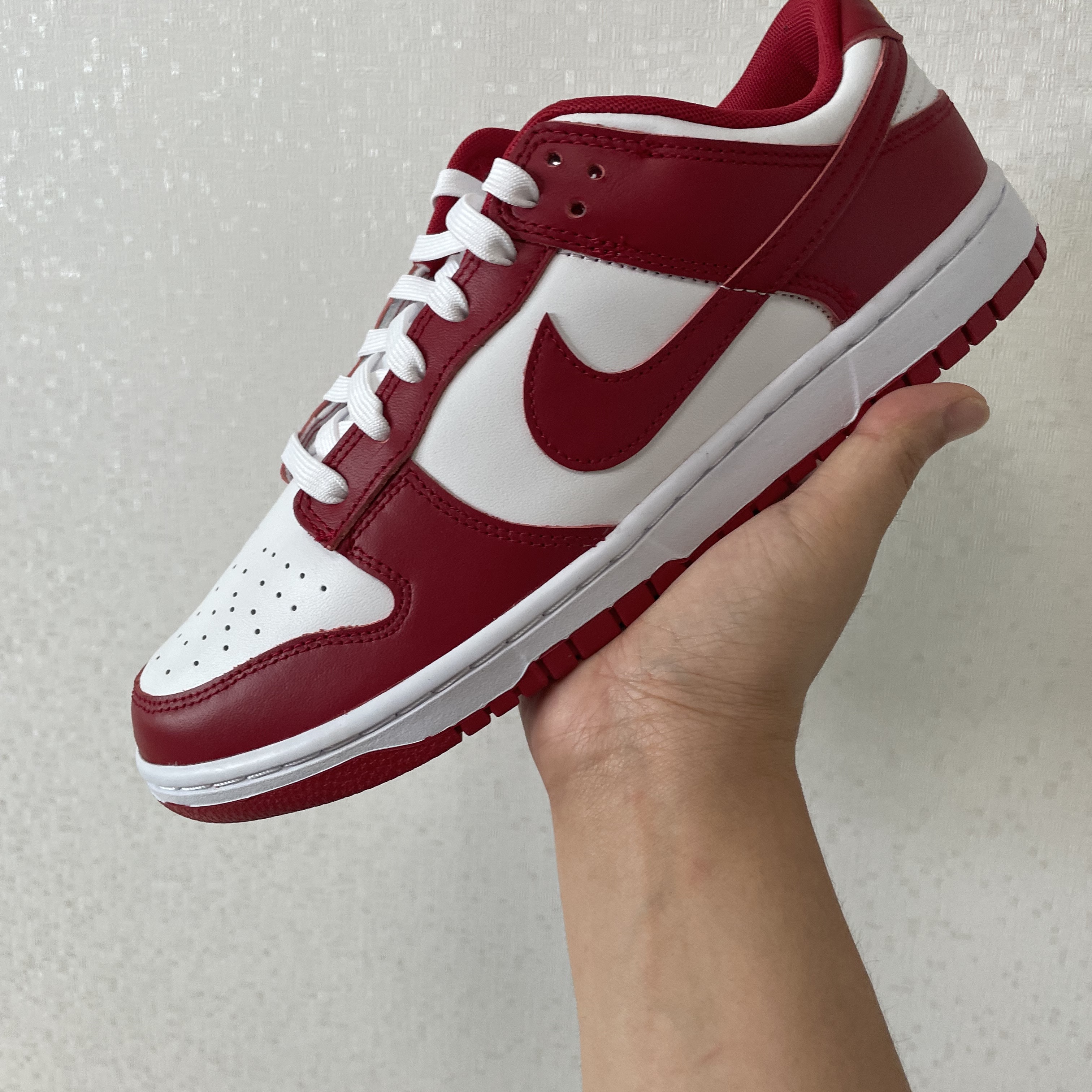 Nike Dunk Low Retro Gym Red 착용 스타일 - 1