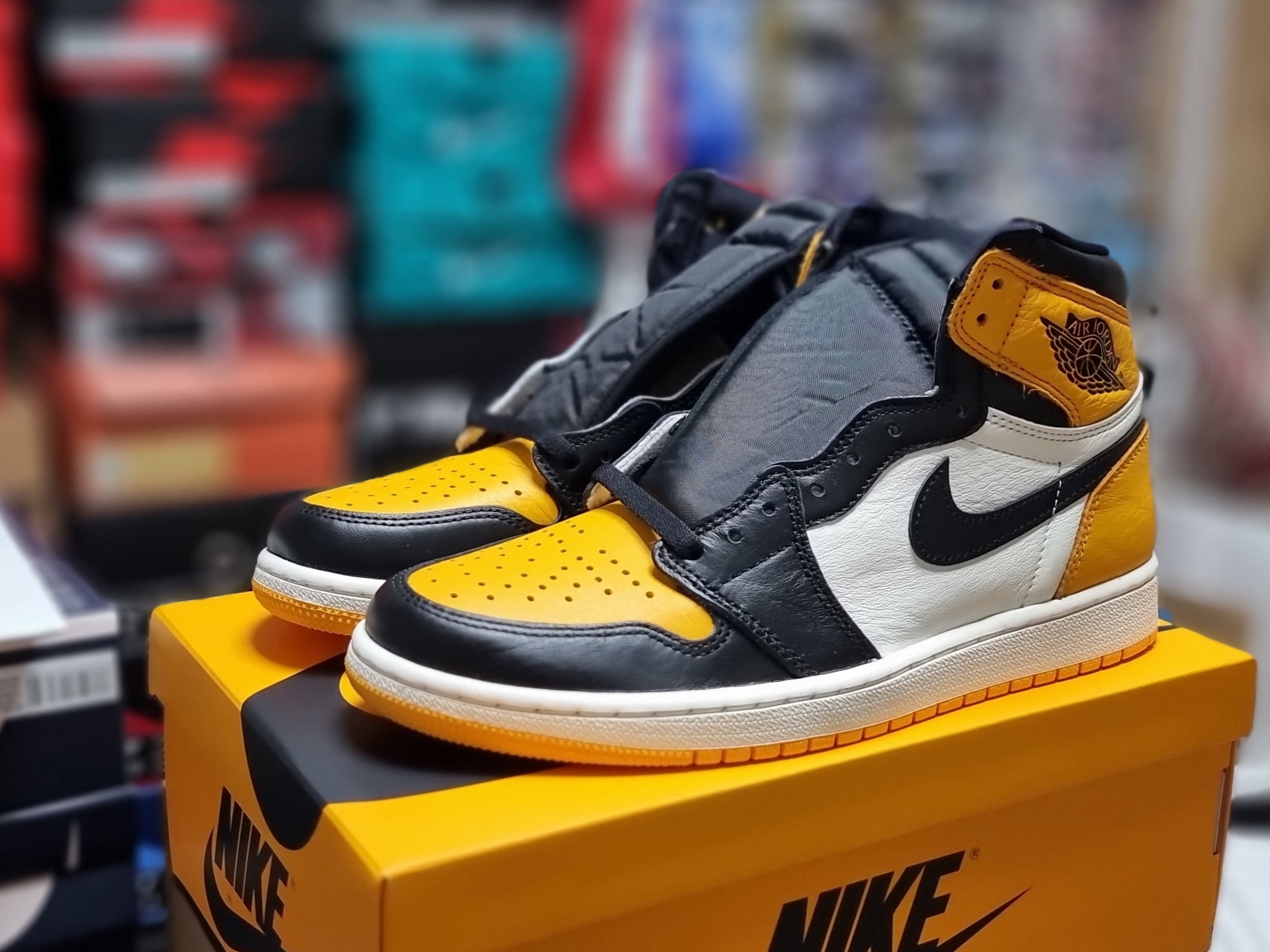 Jordan 1 Retro High OG Taxi 착용 스타일