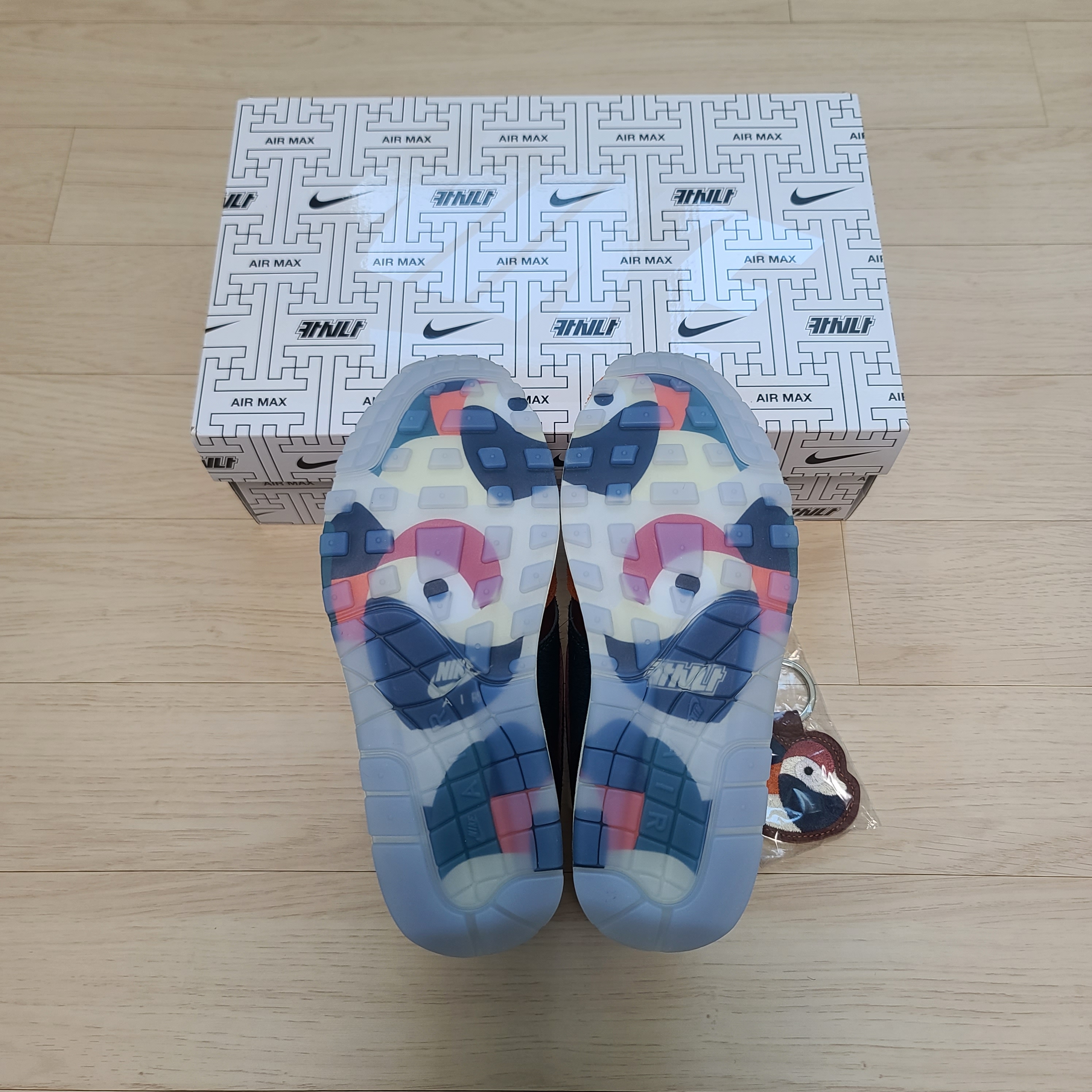 Nike x Kasina Air Max 1 SP Won-Ang Orange 착용 스타일 - 4