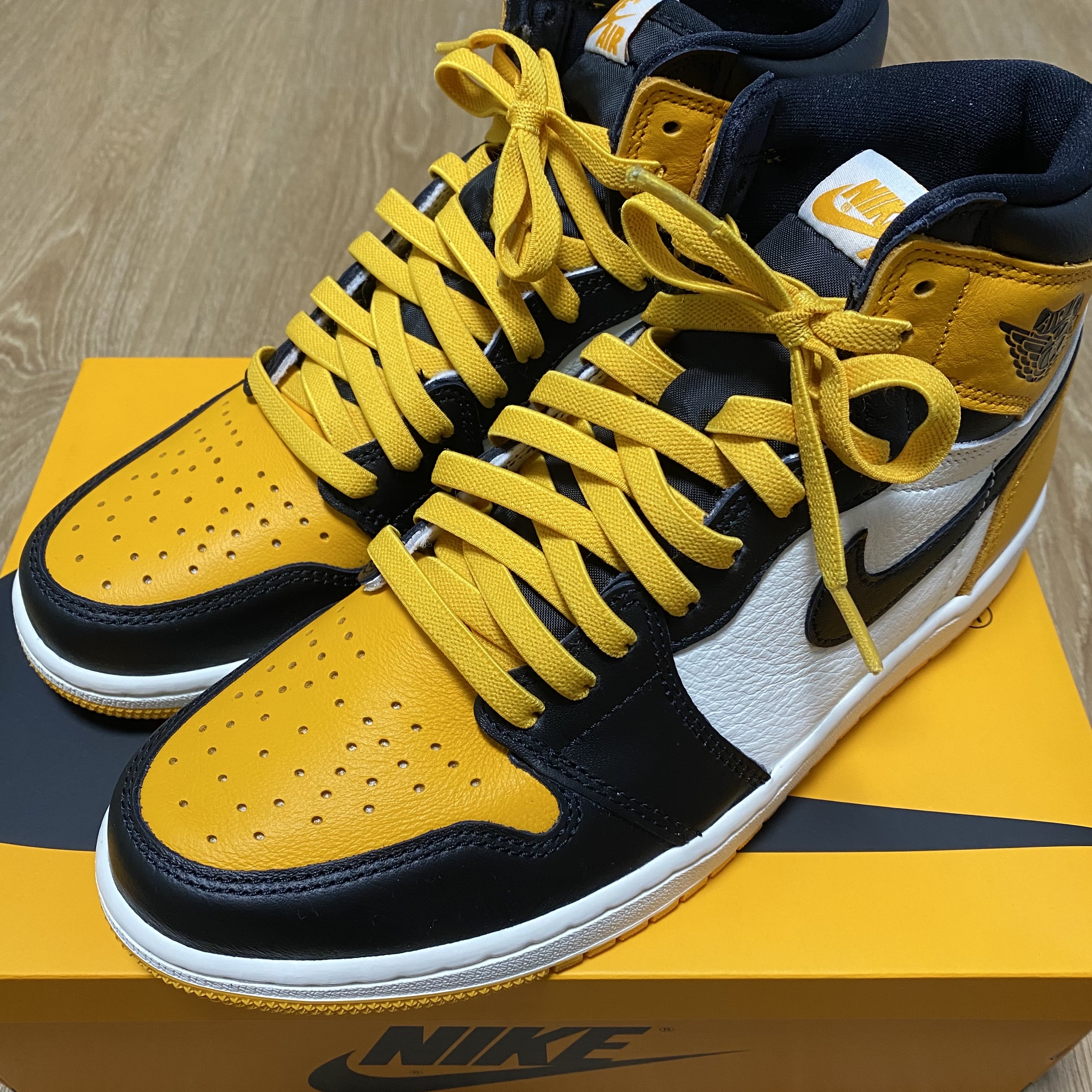 Jordan 1 Retro High OG Taxi 착용 스타일
