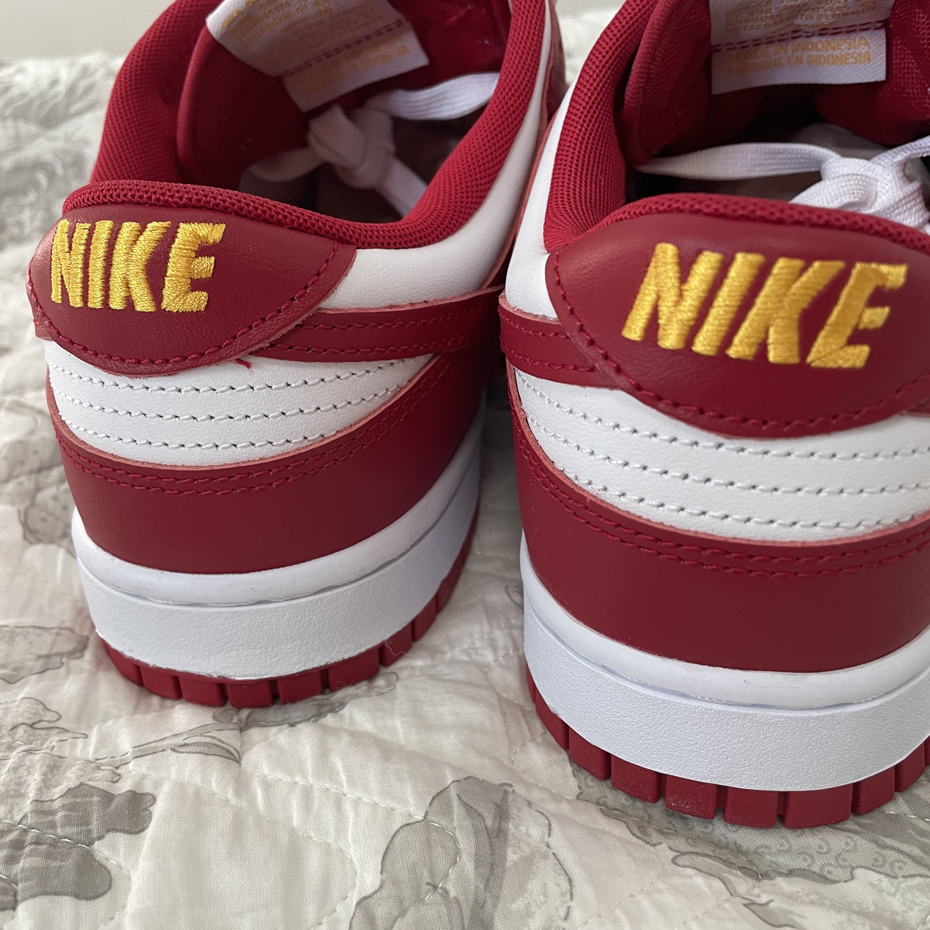 Nike Dunk Low Retro Gym Red 착용 스타일 - 3