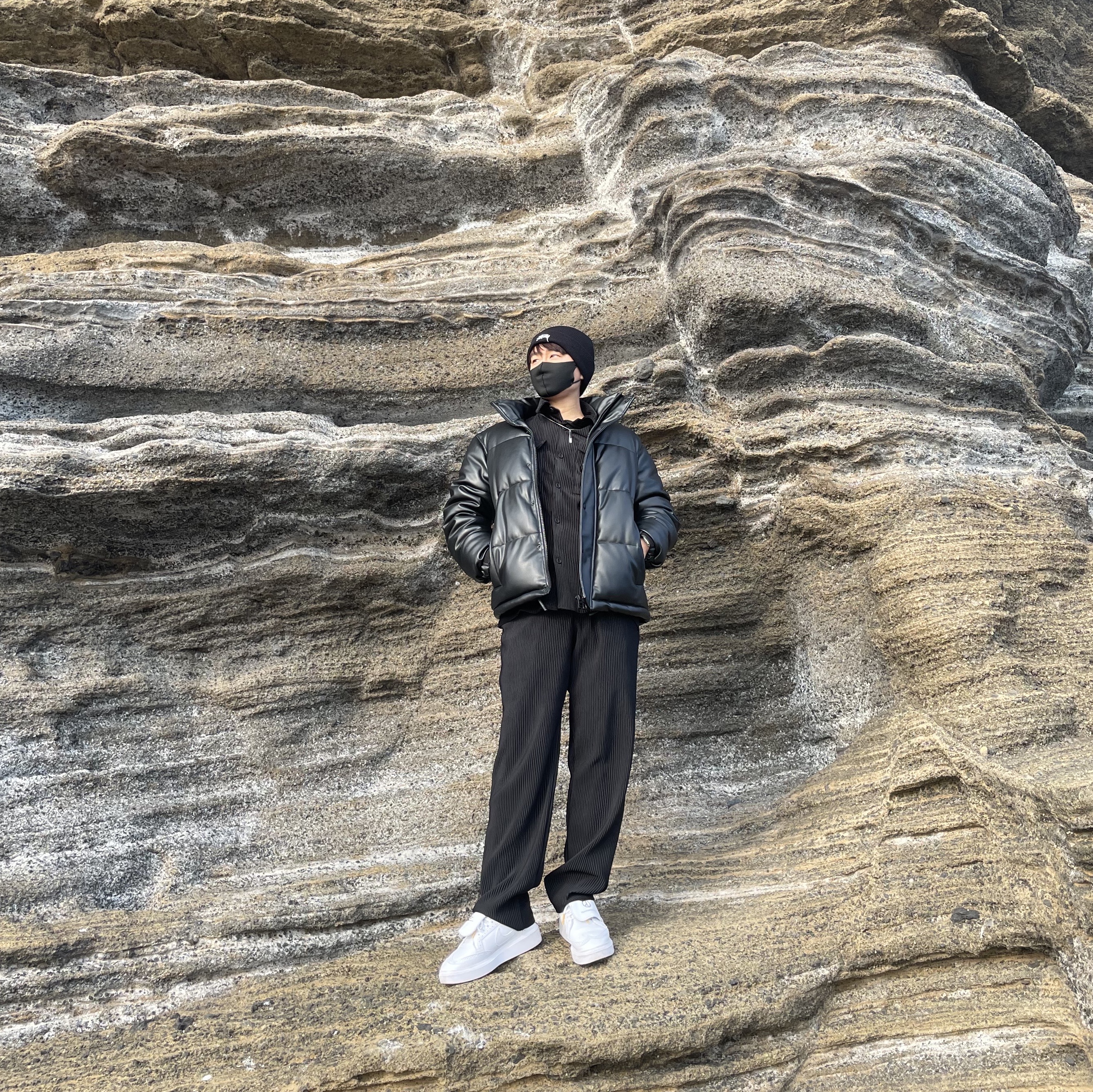Nike x Peaceminusone Kwondo1 White 착용 스타일
