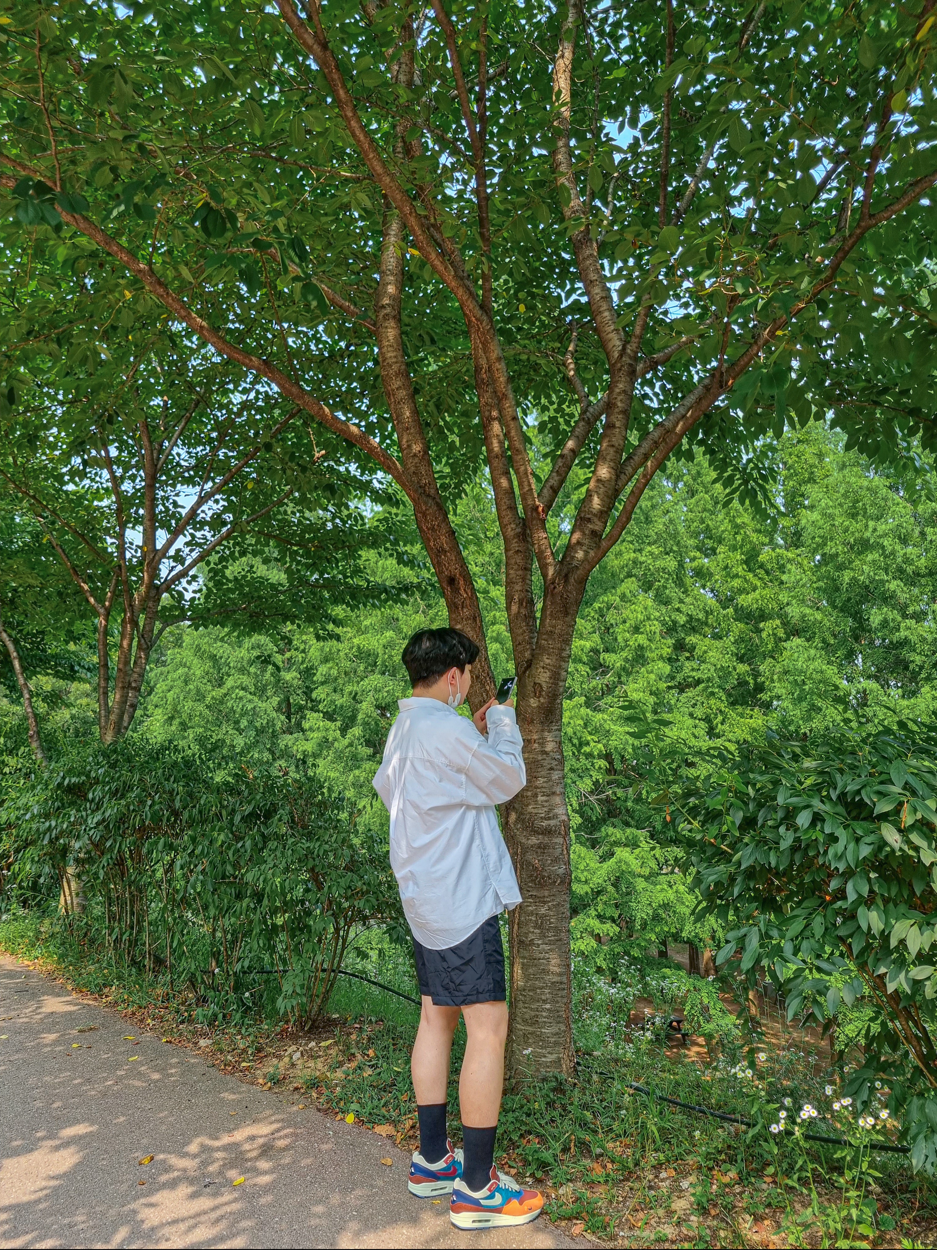 Nike x Kasina Air Max 1 SP Won-Ang Orange 착용 스타일