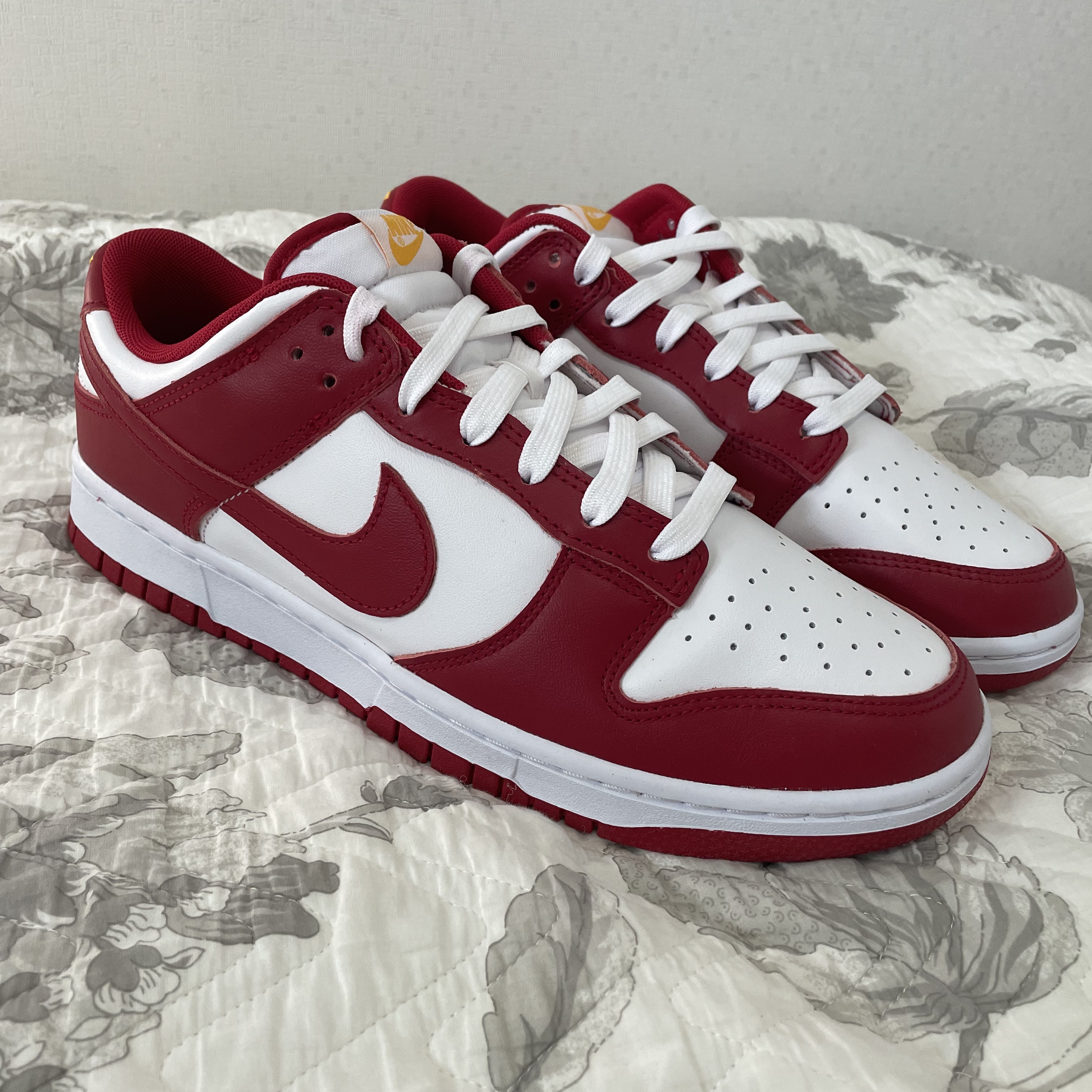 Nike Dunk Low Retro Gym Red 착용 스타일 - 4