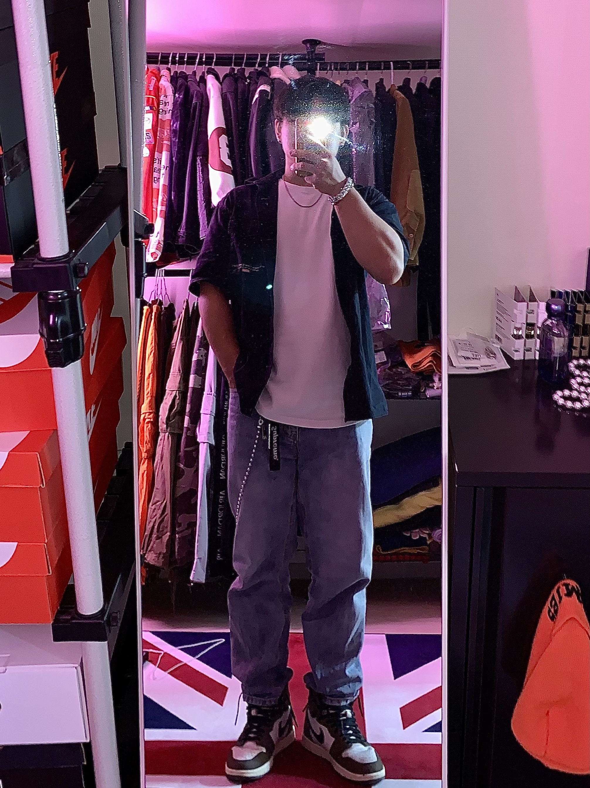 Jordan 1 x Travis Scott Retro High OG SP Mocha 착용 스타일