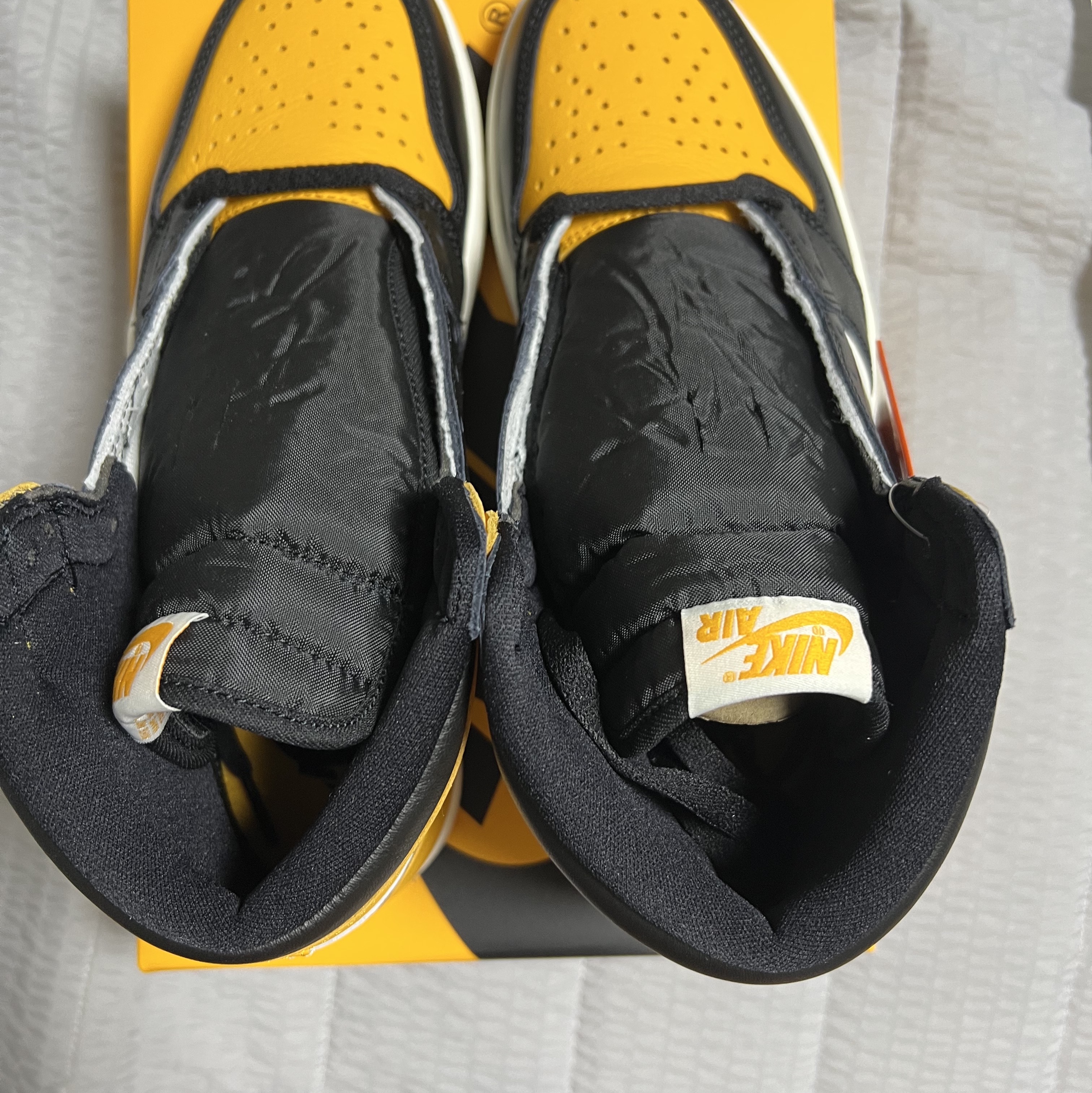 Jordan 1 Retro High OG Taxi 착용 스타일 - 3