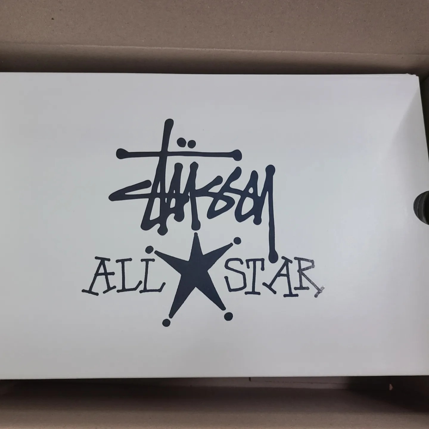 Converse x Stussy Chuck 70 High Black 착용 스타일 - 1