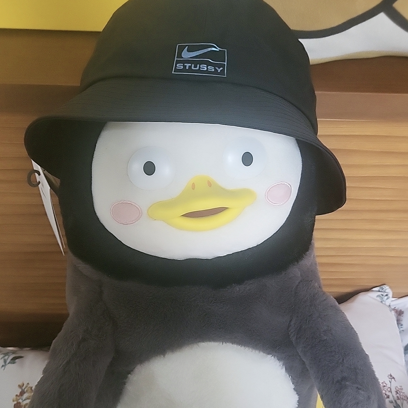 Nike x Stussy NRG FL Storm-Fit Bucket Hat Black 착용 스타일 - 4