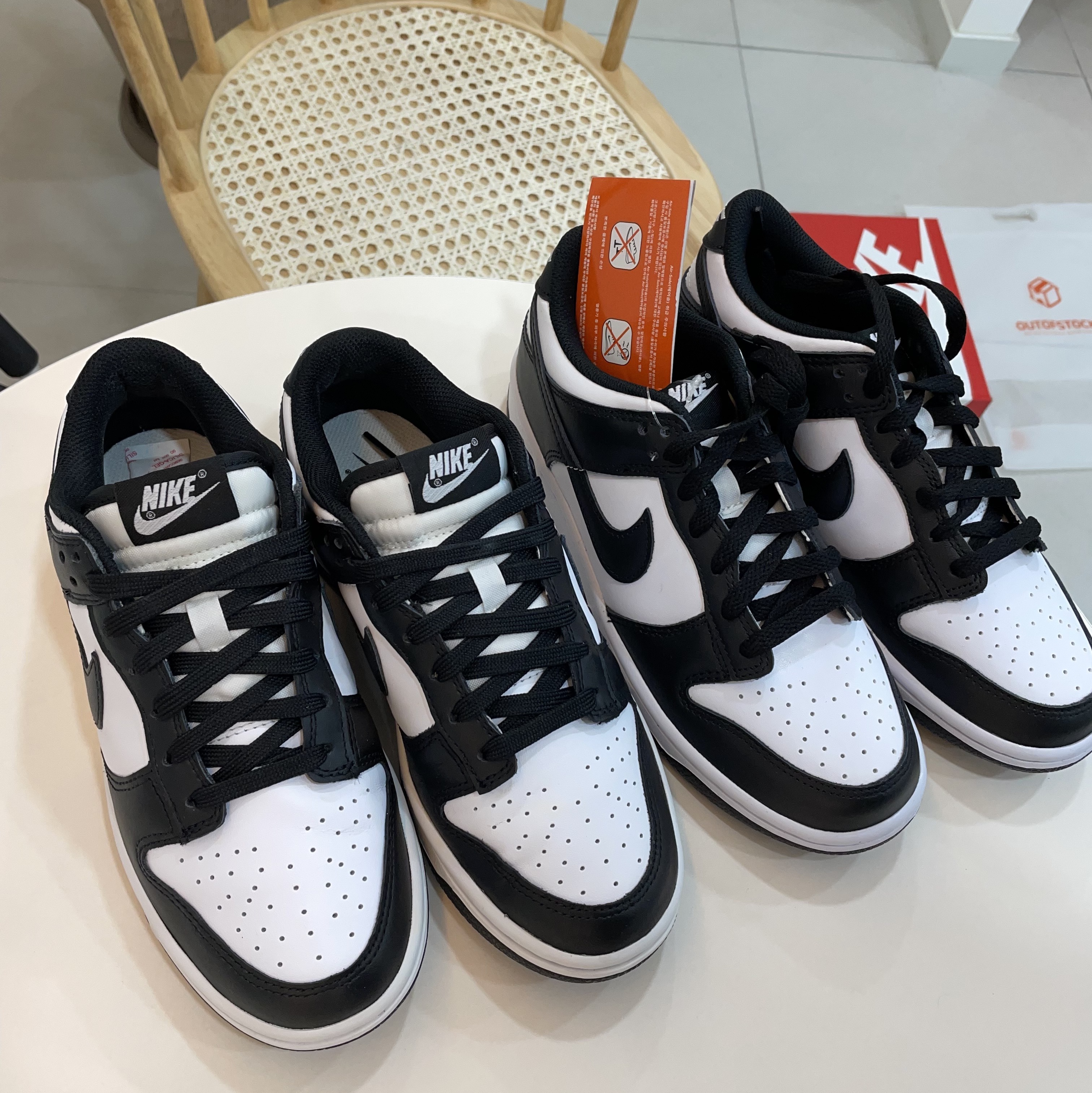 (W) Nike Dunk Low Black, (GS) Nike Dunk Low Black 착용 스타일
