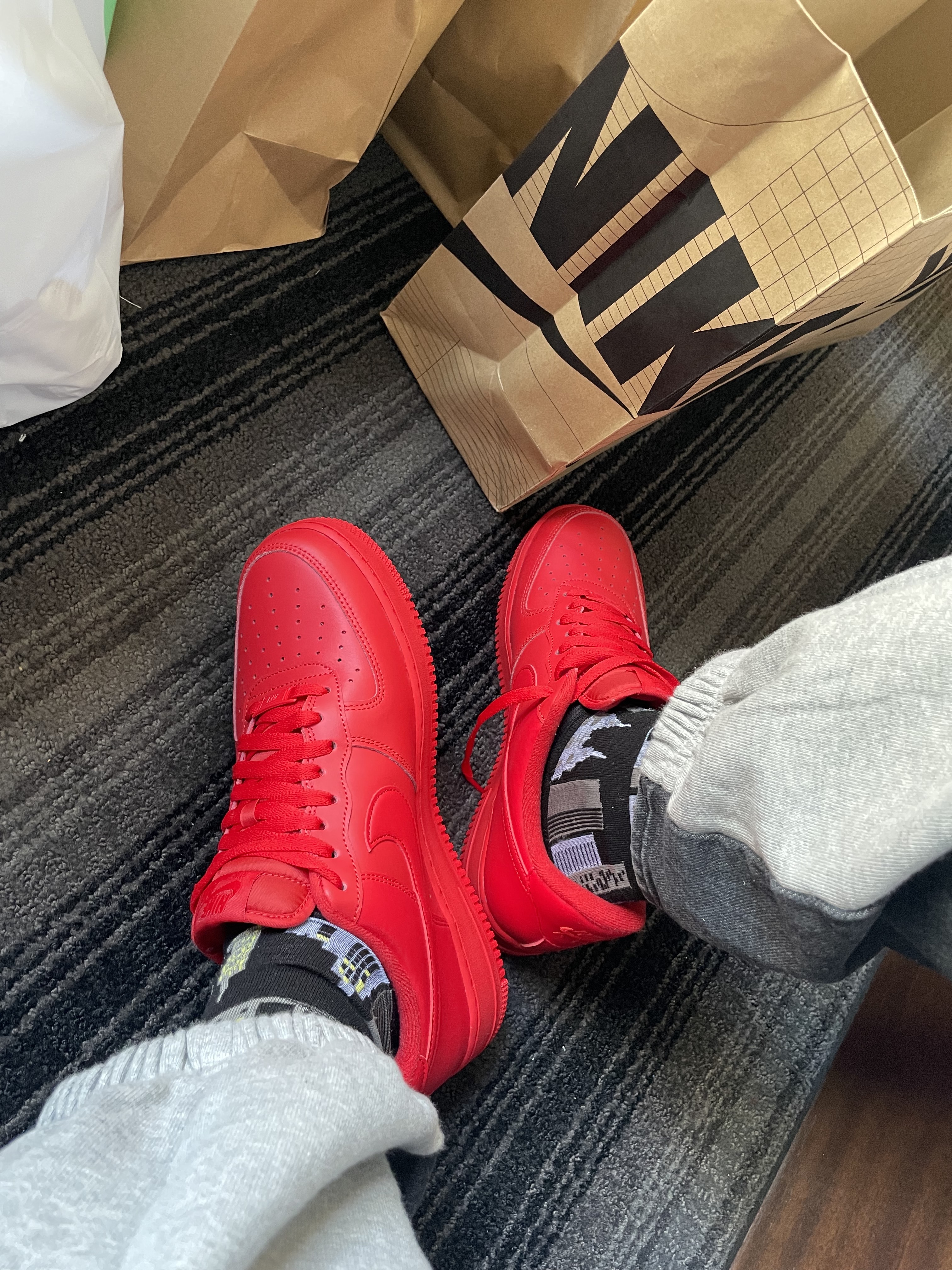 Supreme Gore-Tex Paclite Jacket Brown Prym1 Camo - 22SS, Nike Air Force 1 '07 LV8 Low 1 Triple Red μ°©μ© μ€νμΌ - 2