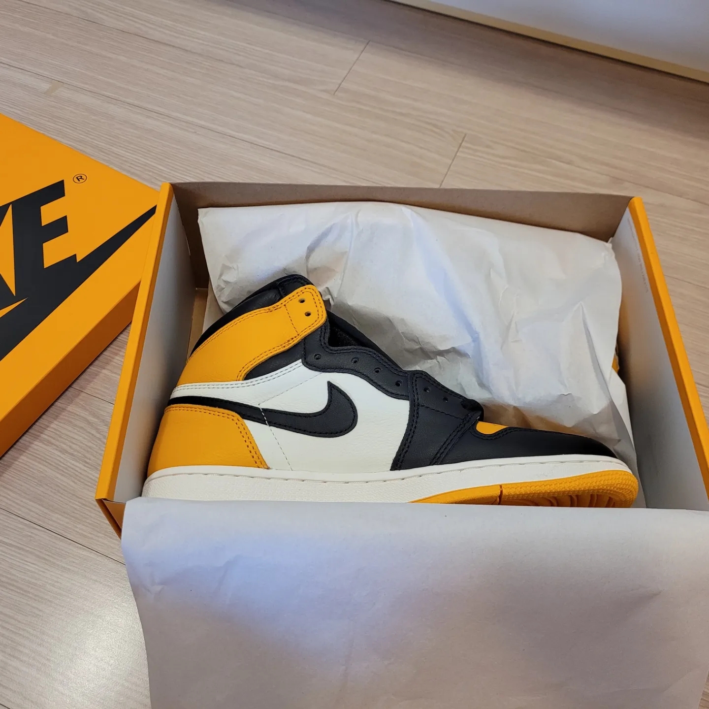Jordan 1 Retro High OG Taxi 착용 스타일 - 2