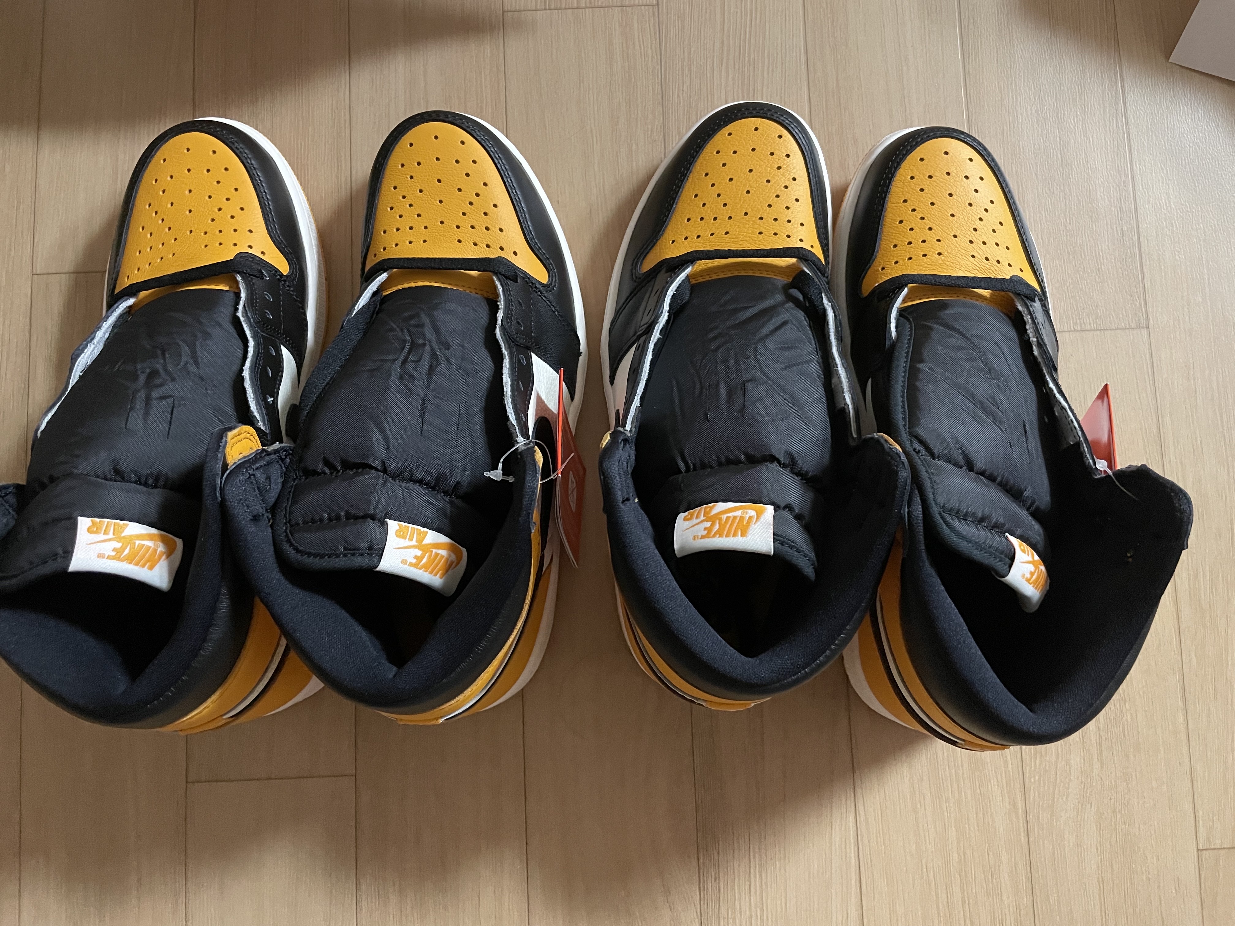 Jordan 1 Retro High OG Taxi 착용 스타일