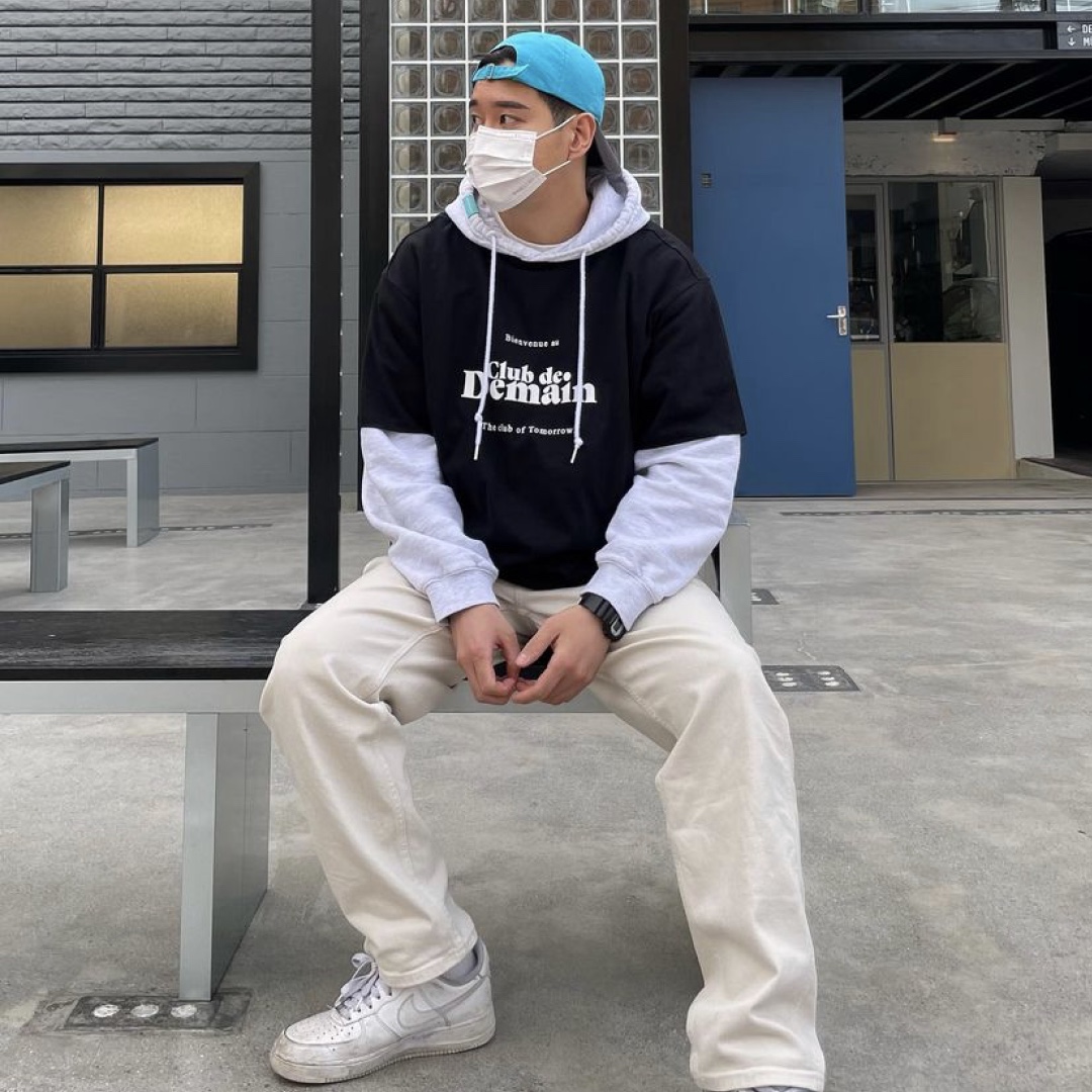 Nike Air Force 1 '07 Low White 착용 스타일 - 2