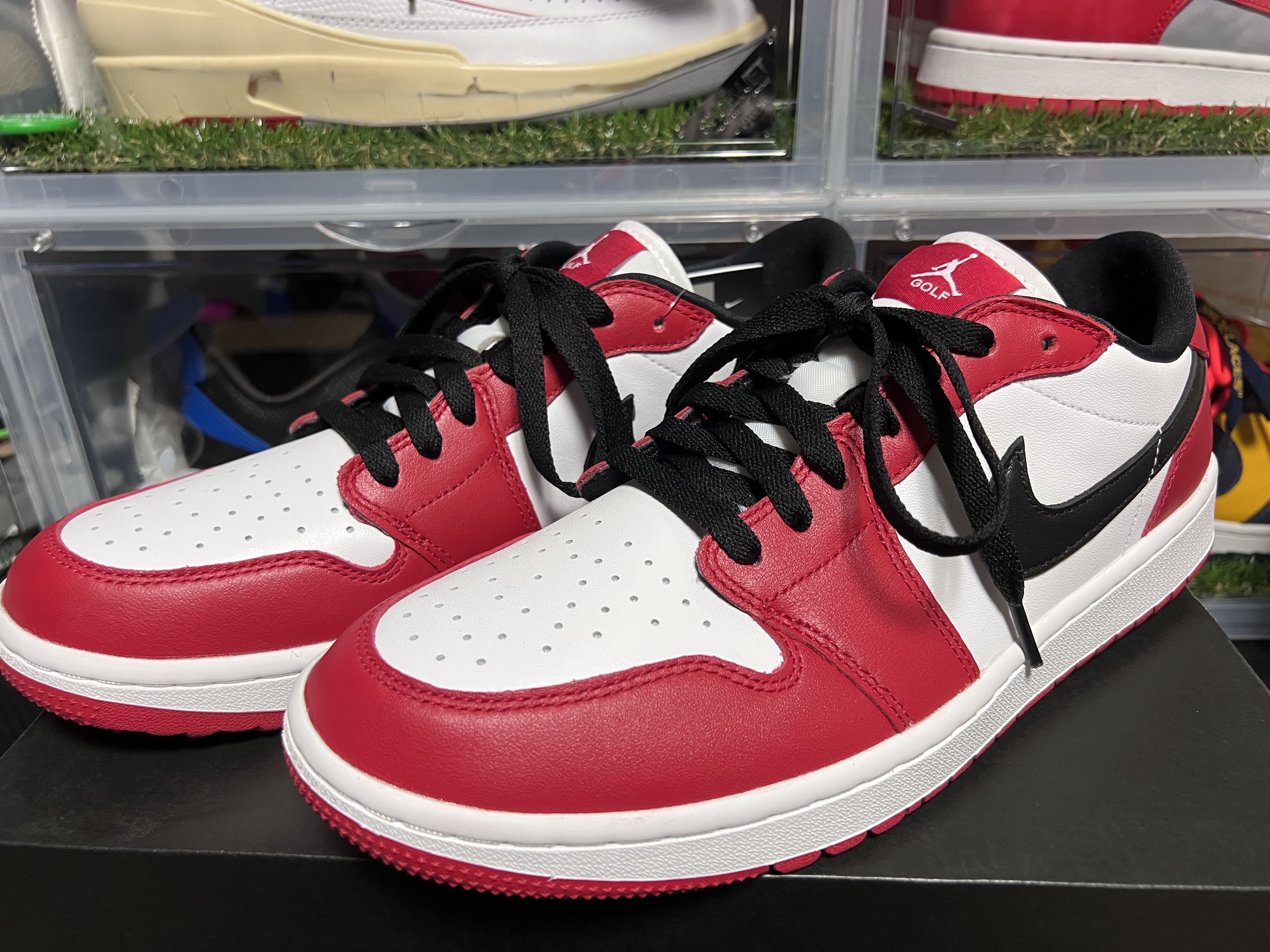 Jordan 1 Low Golf Chicago 착용 스타일 - 4