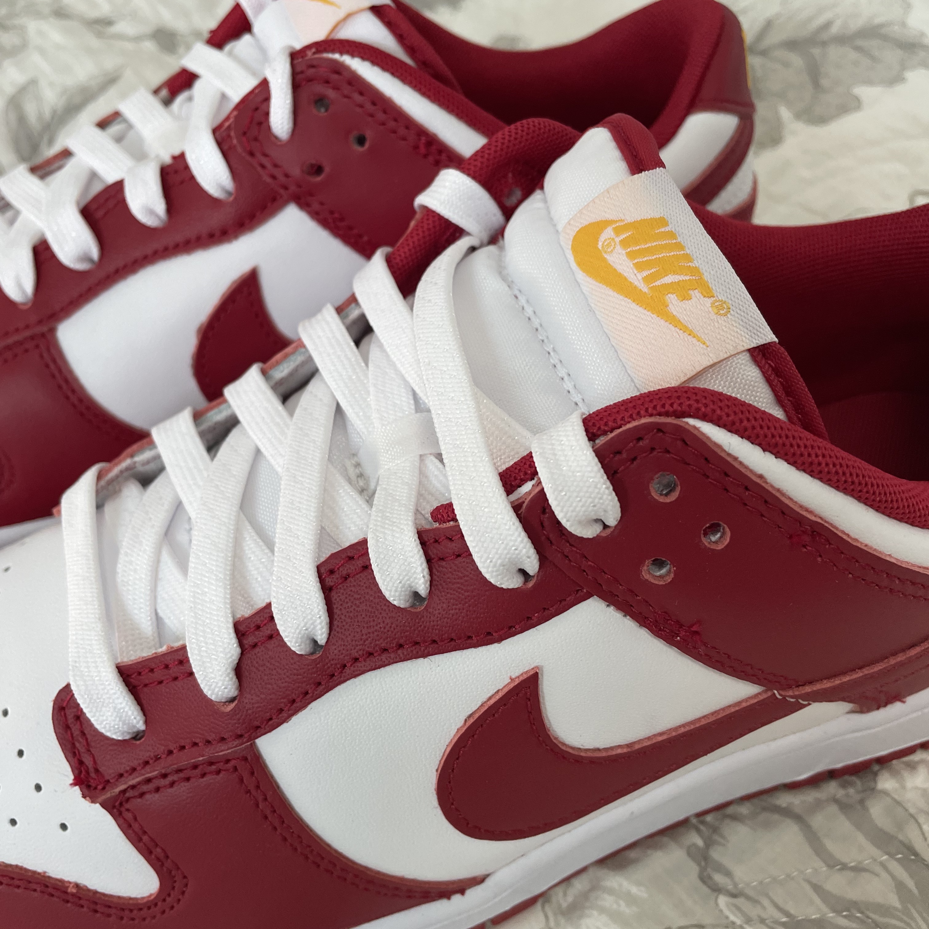 Nike Dunk Low Retro Gym Red 착용 스타일 - 2
