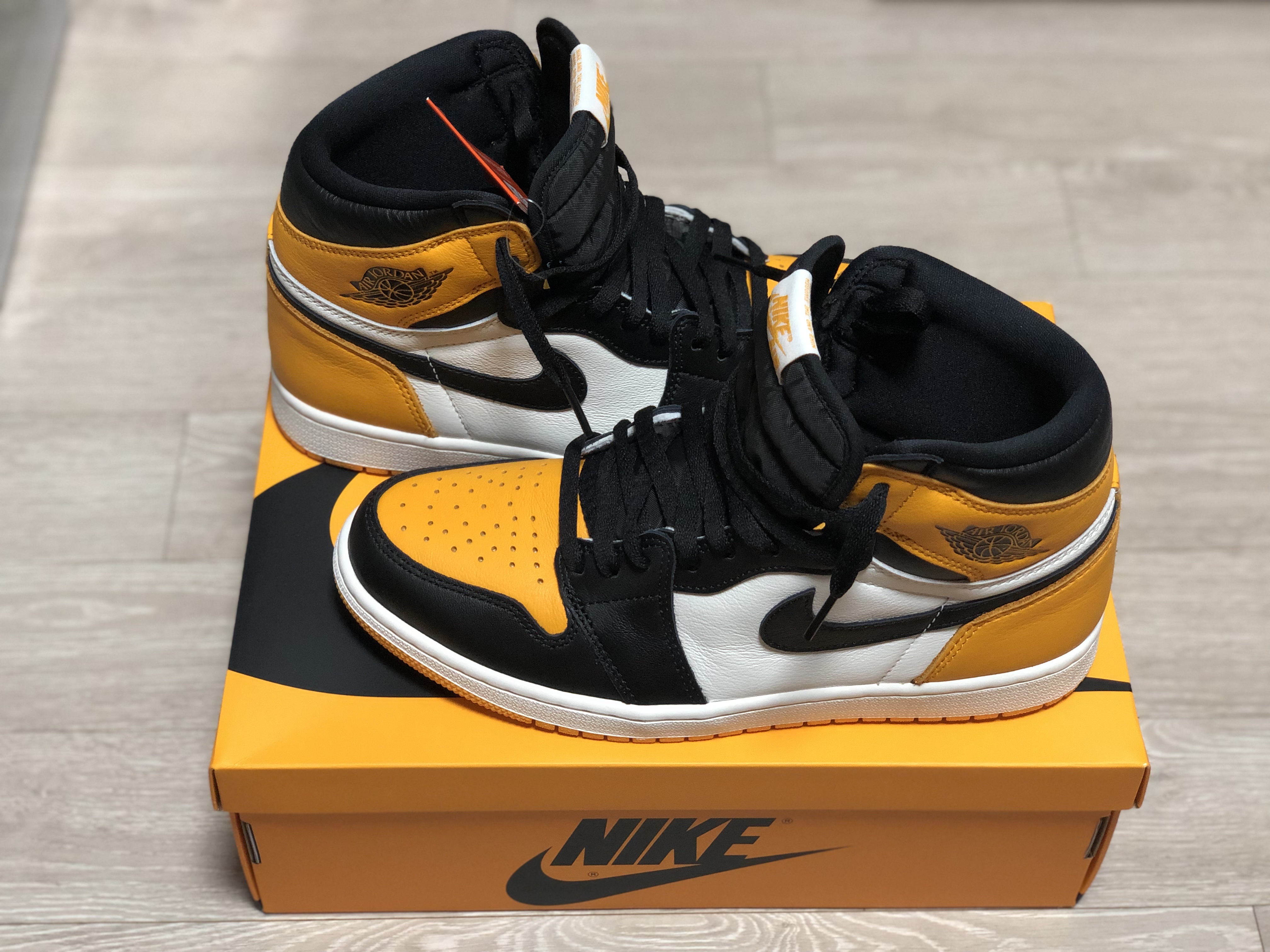 Jordan 1 Retro High OG Taxi 착용 스타일