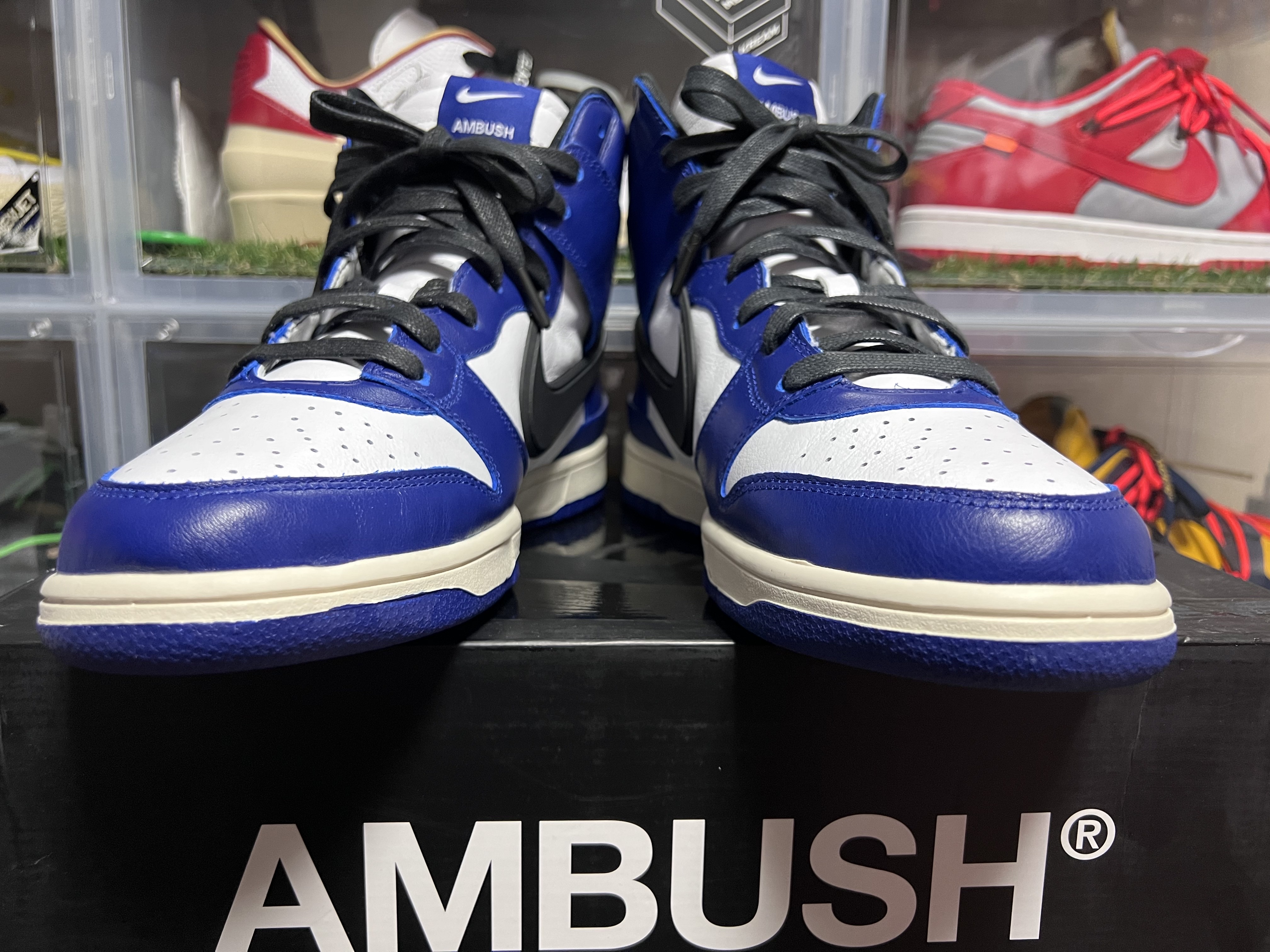Nike x Ambush Dunk High Deep Royal Blue 착용 스타일 - 3